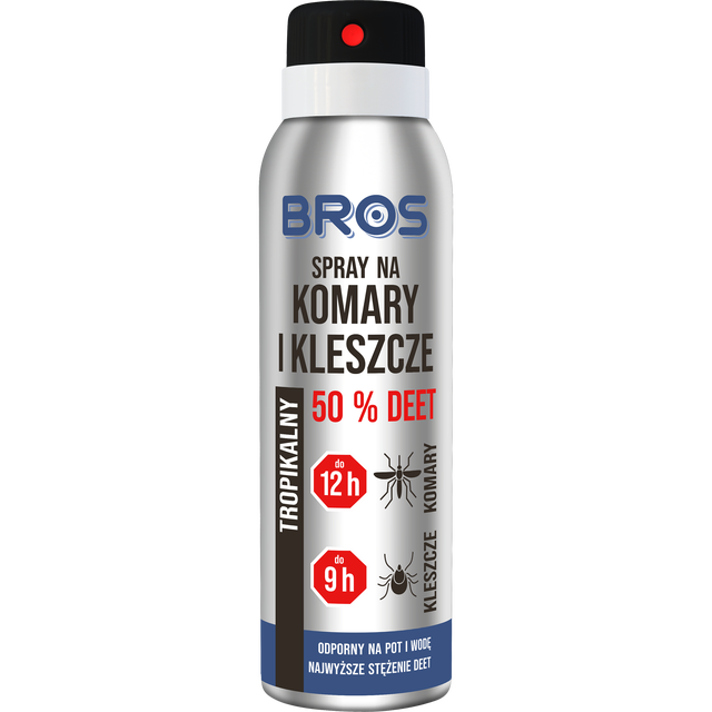 Środek na komary i kleszcze w aerozolu 90 ml Bros
