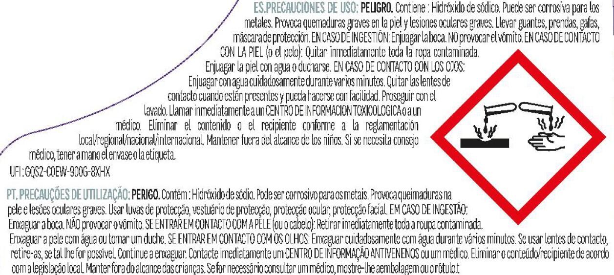 Desentupidor de canos gel 1 L Impact - 6