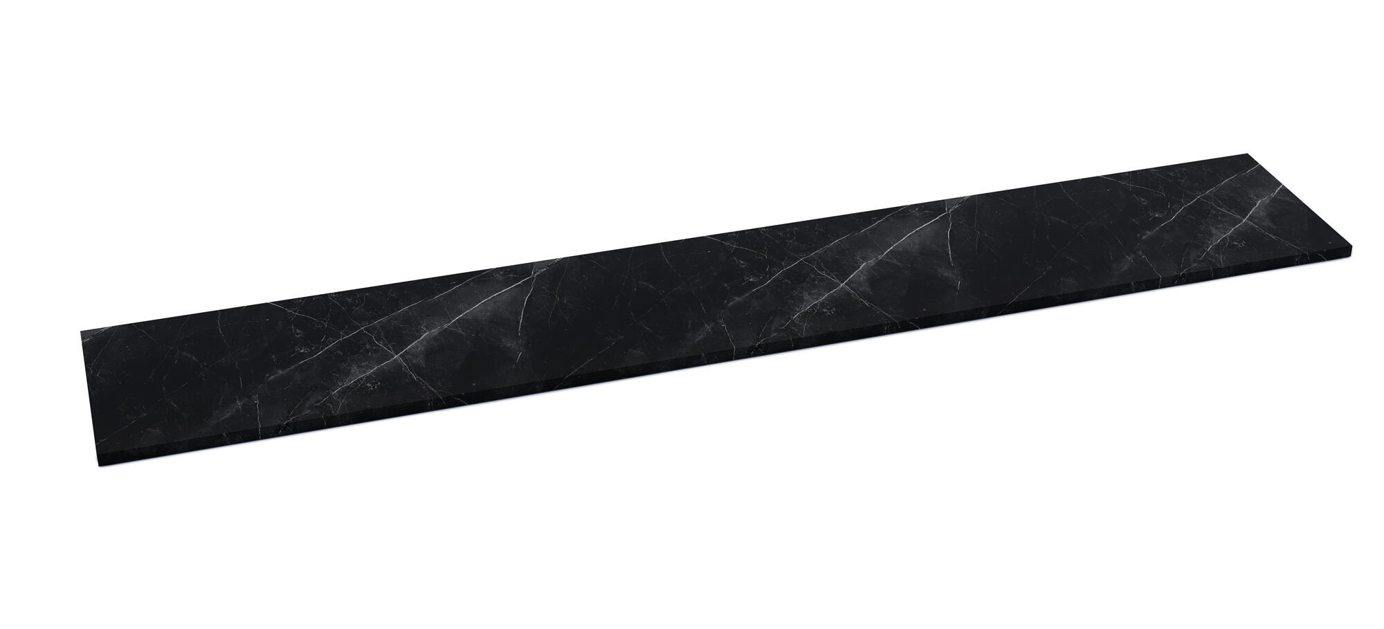 Encimera de cocina laminada marmol hades mat 360x63 cm espesor 38mm