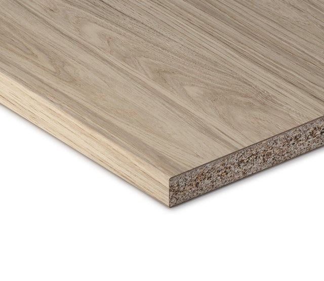 Encimera de cocina laminada Amazona frida wood mate 366x63 cm espesor 38mm