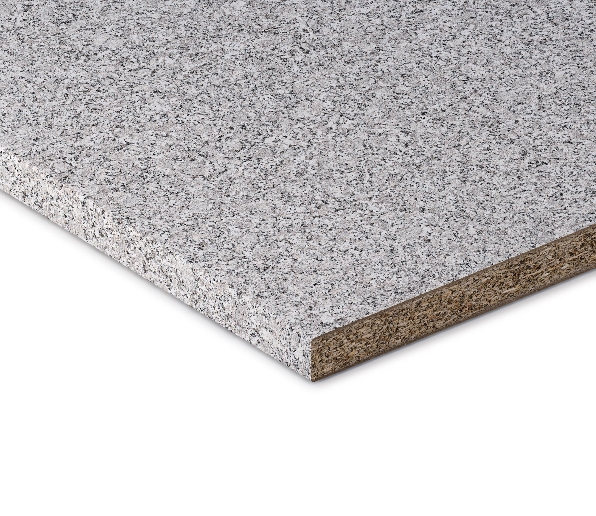 Tampo de bancada de cozinha aglomerado aspeto granito perfil recto cinza 240x63 cm 3 mm Finsa Gala - 6