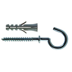 Fabbro Zino Ferramenta - Gancio In Ferro Con Vite Da Legno Per Quadro D - Foto 2