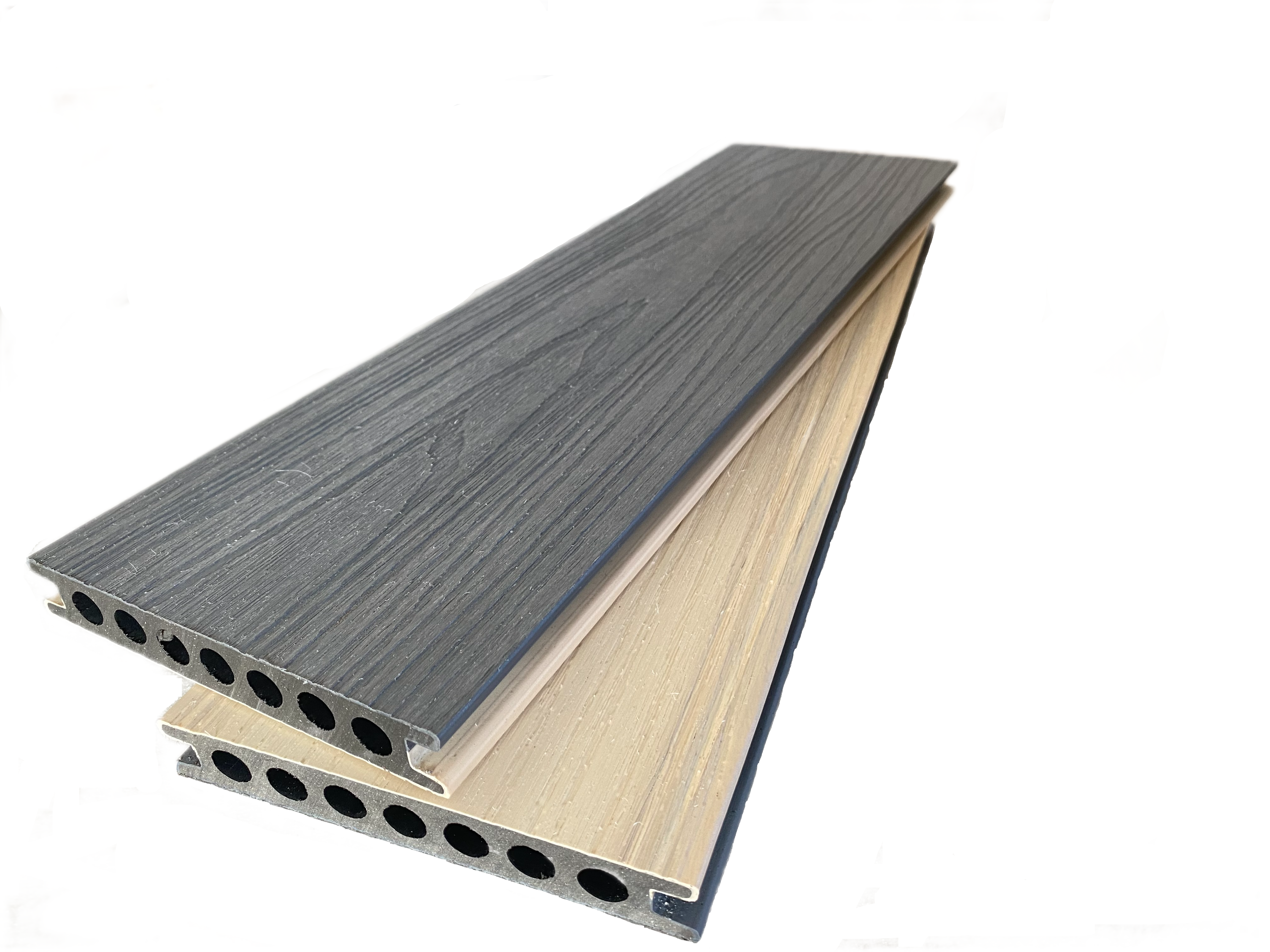 LAMA COMPOSITE 14.5X2.1 CM 2.2 M GRIS Y ARENA - 5