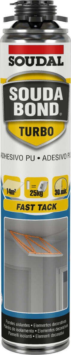 ESPUMA DE POLIURETANO Soudabond Turbo 750ML - 2