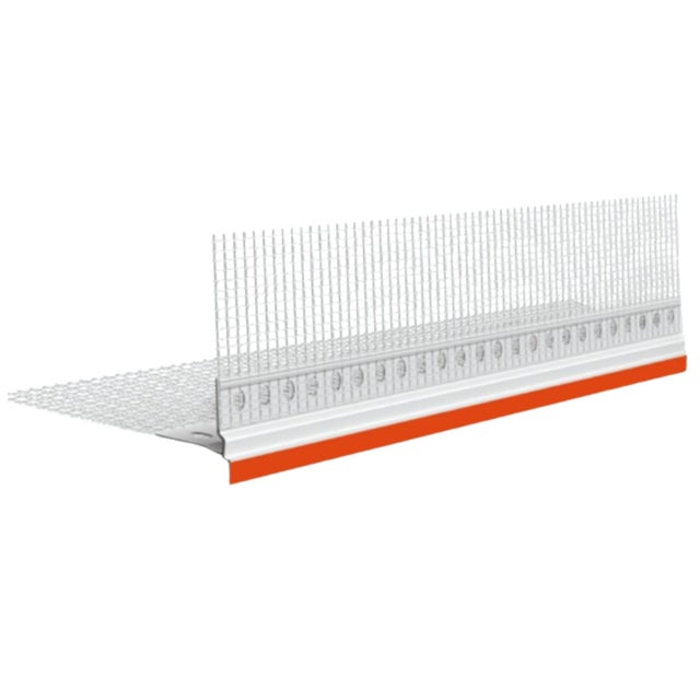 PERFIL PINGADEIRA ETICS EM PVC COM REDE 2.5M