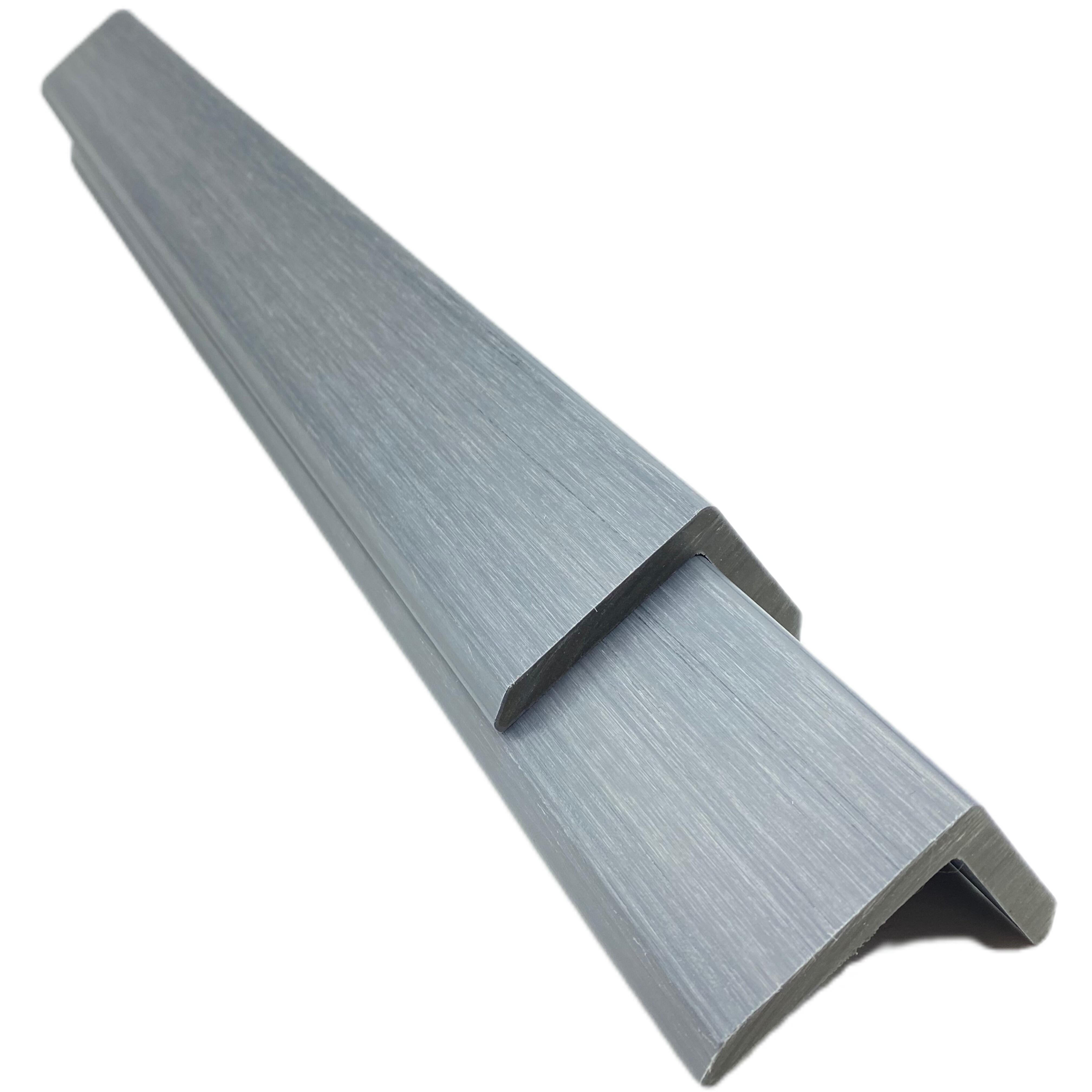 ÁNGULO COMPOSITE 5 X 6 CM 2,2 M GRIS - 2