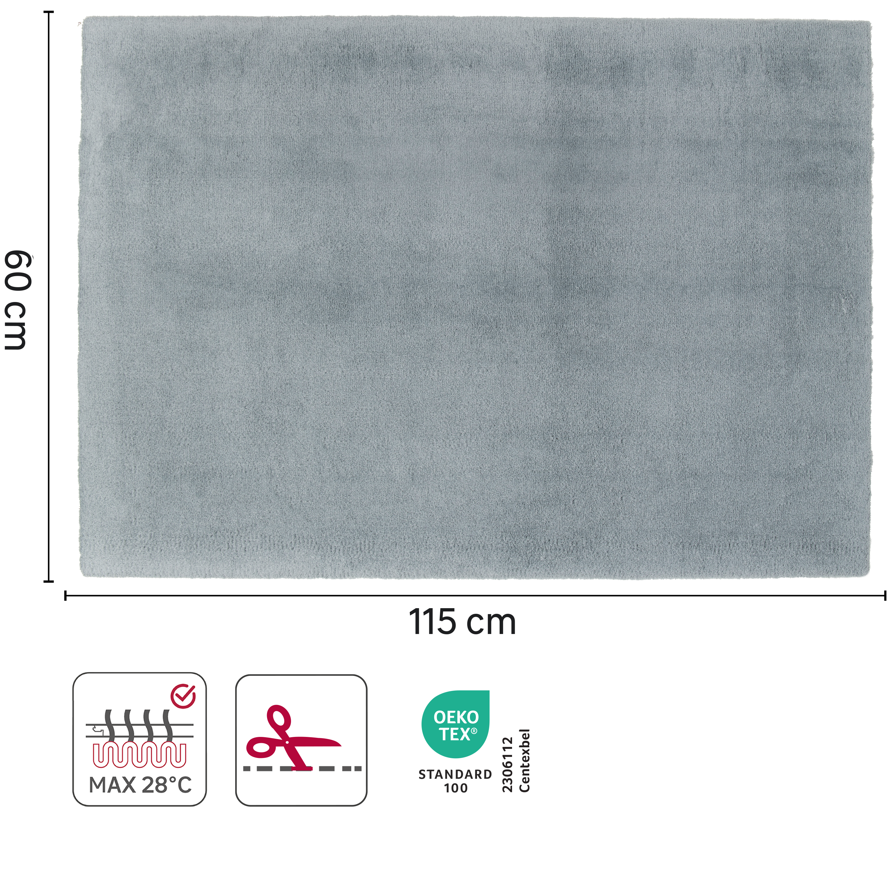 Tapete Enzol 60X115cm paris 5 Inspire - 2