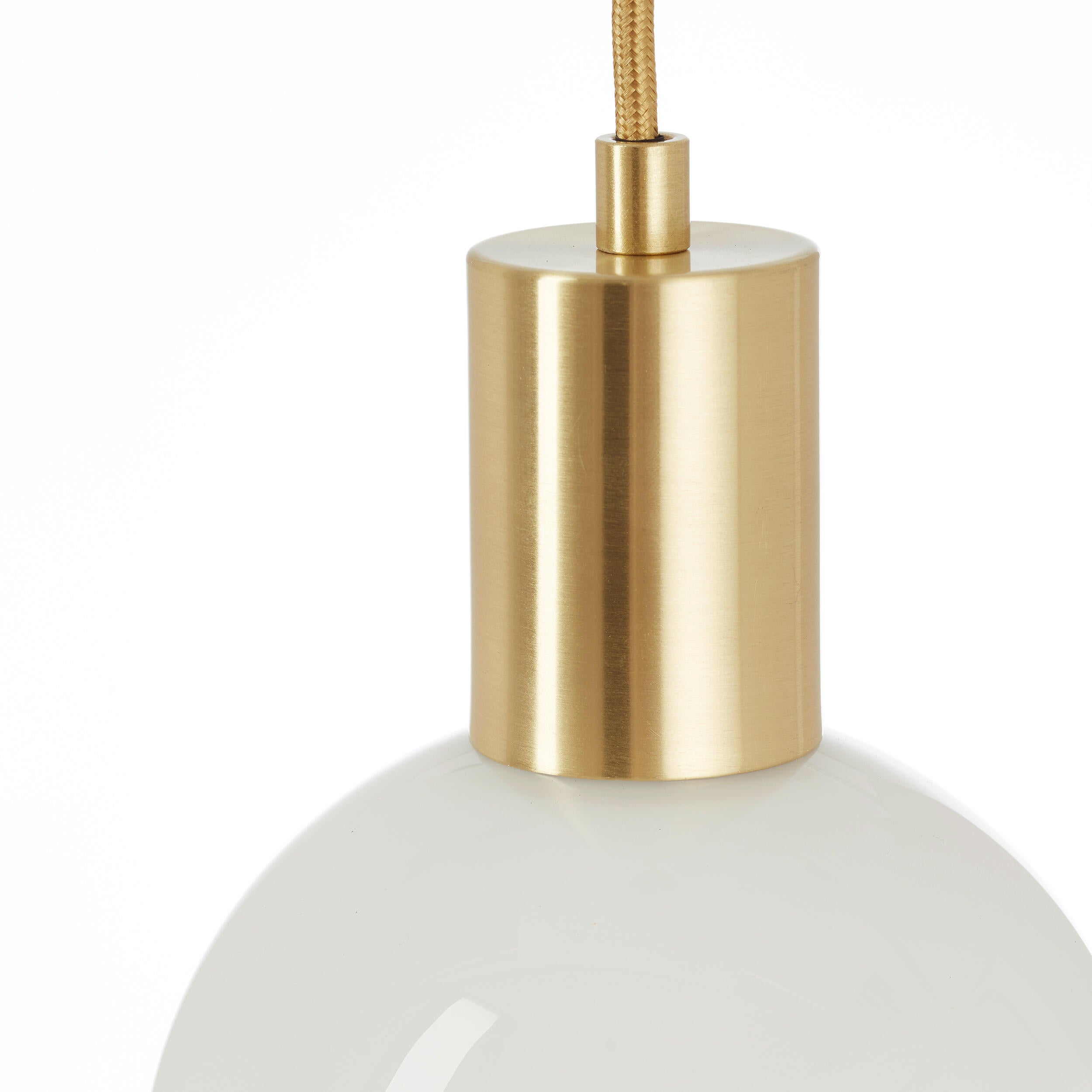 Suspension Arancia verre, blanc, Diam.14.5 cm, E27 - 4