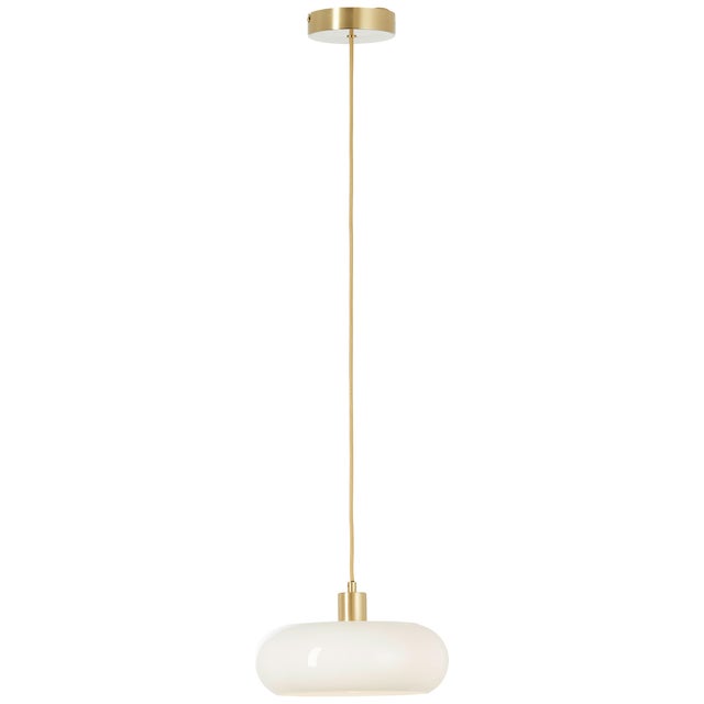 Suspension Arancia verre, blanc, Diam.27.5 cm, E27