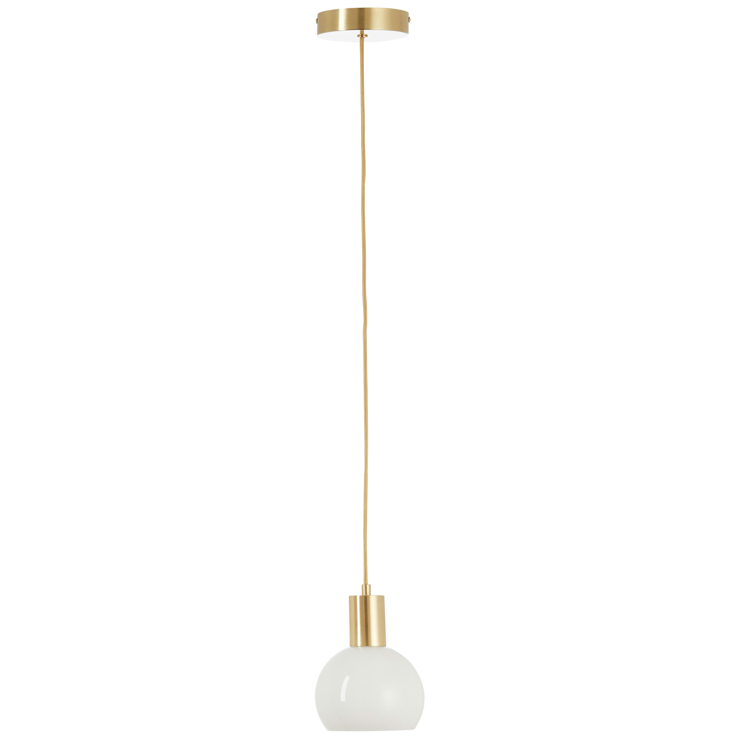 Suspension Arancia verre, blanc, Diam.14.5 cm, E27 - 3