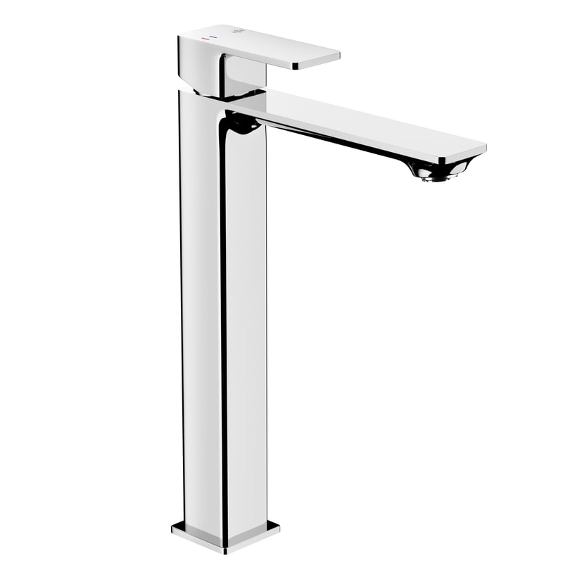 Bateria umywalkowa wysoka chrom 30.6 cm Dust KFA Armatura