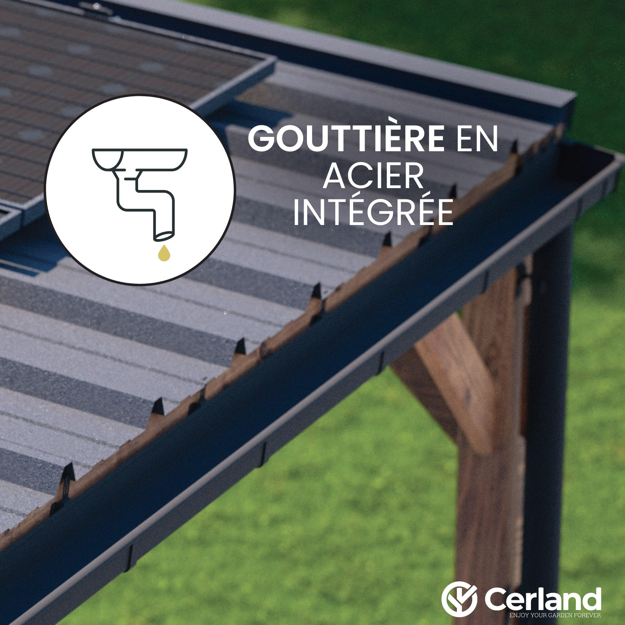 carport elio gouttière - 1