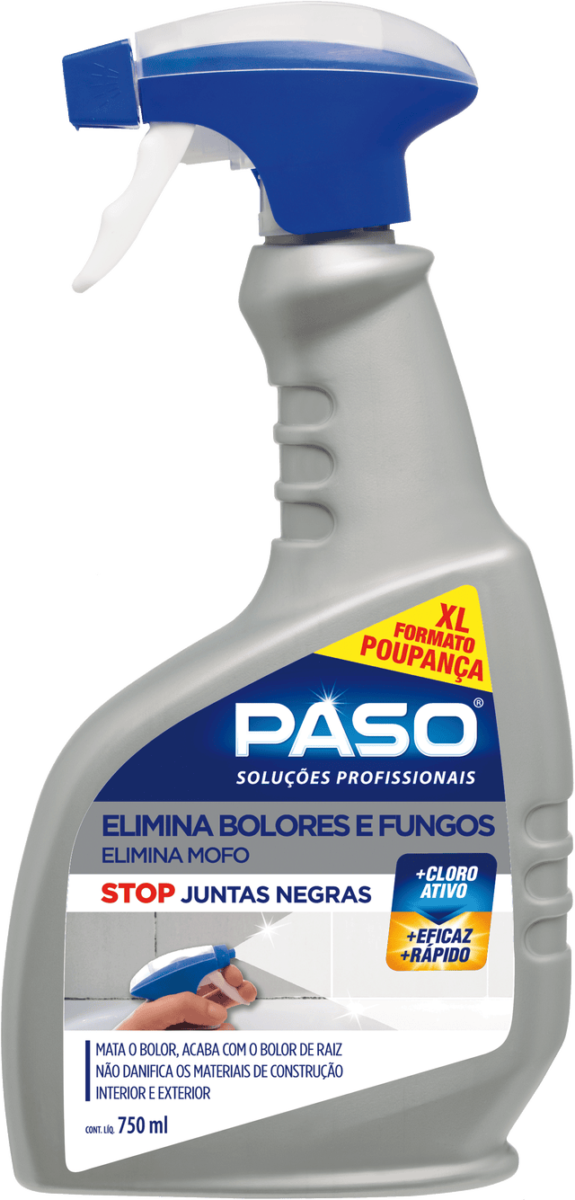 Removedor de bolores e fungos XL 750 ml Paso Ceys
