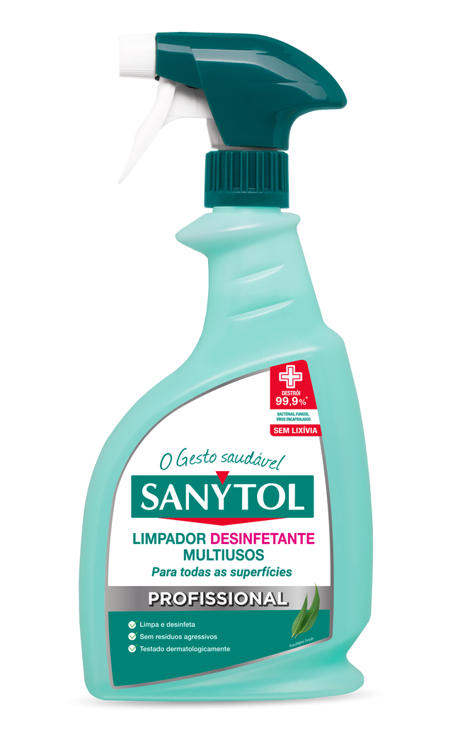 Desinfetante multiusos 750 ml Sanytol Profissional
