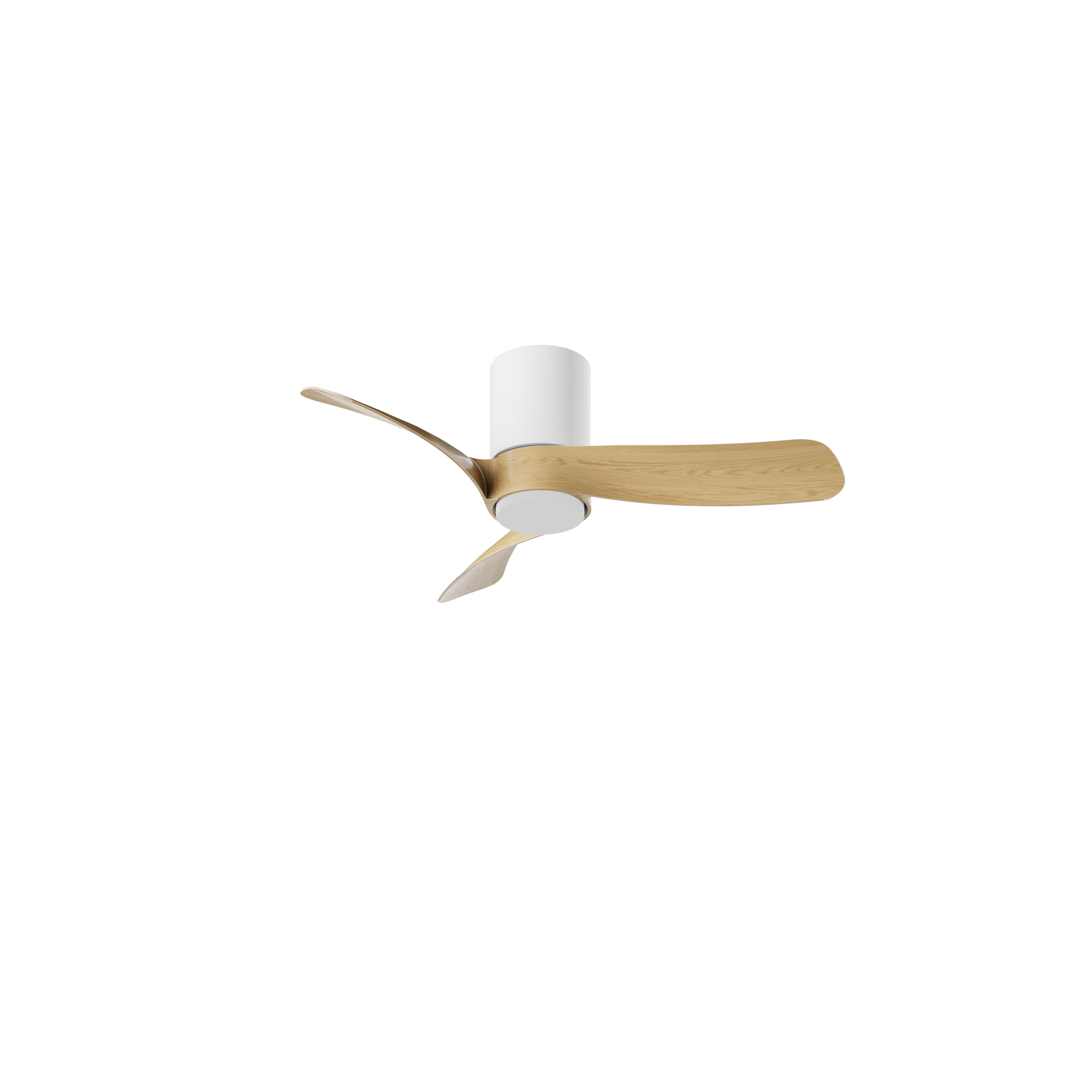 Ventilateur de plafond LED silencieux, Nemo mini, 72 cm, MANTRA, blanc et chêne - 5