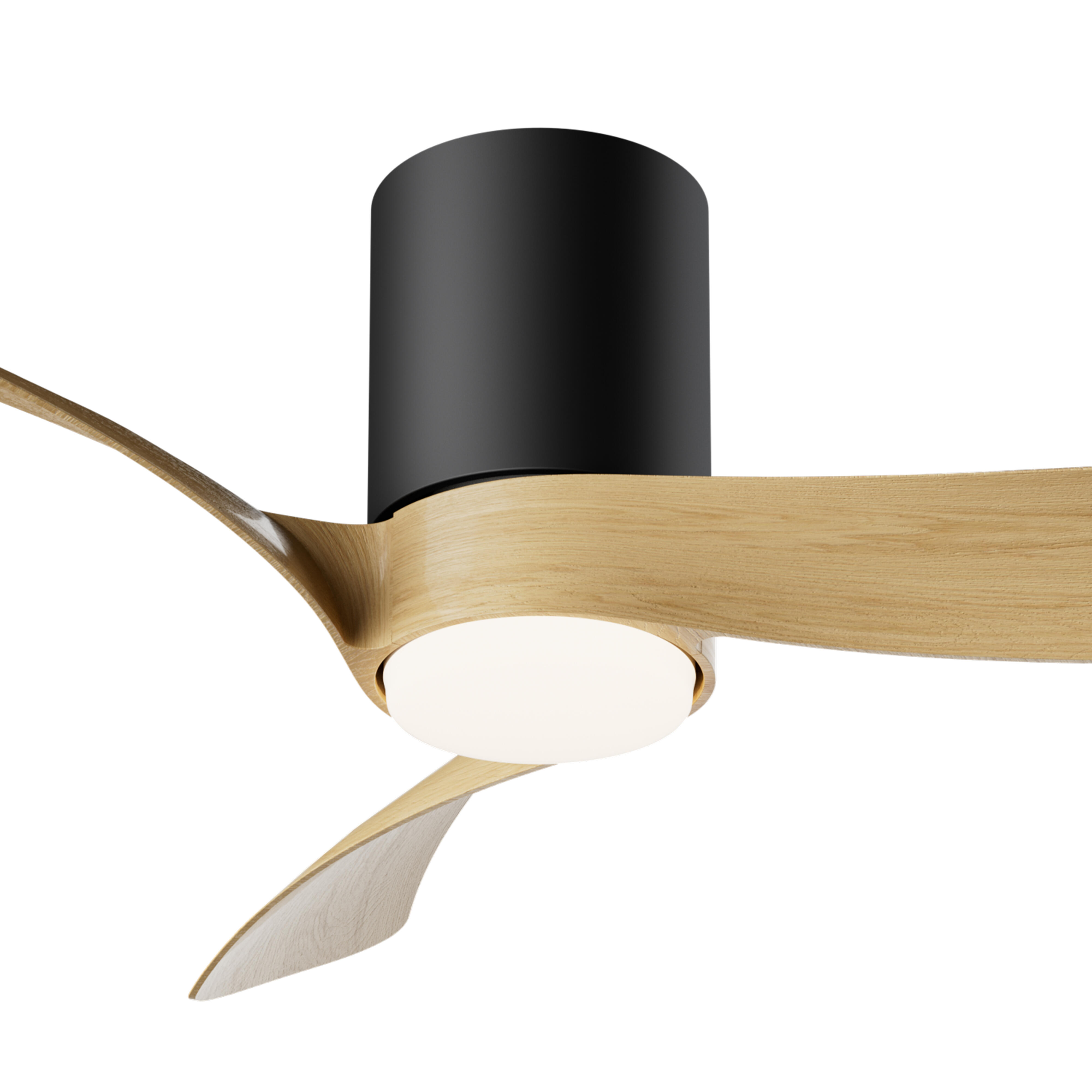 Ventilateur de plafond LED silencieux, Nemo S, 97 cm, MANTRA, noir et bois - 6