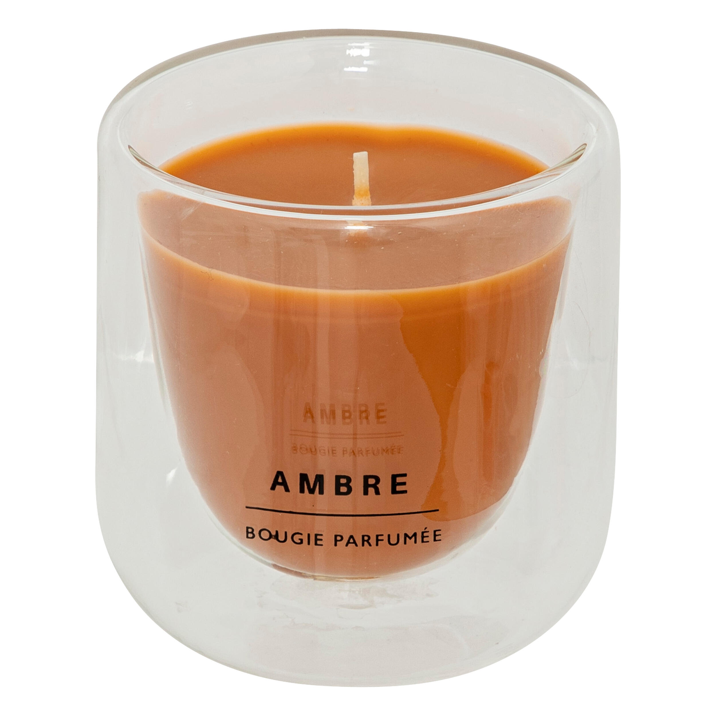 Bougie parfumée ambre 130 g l.8XH.9 - 2