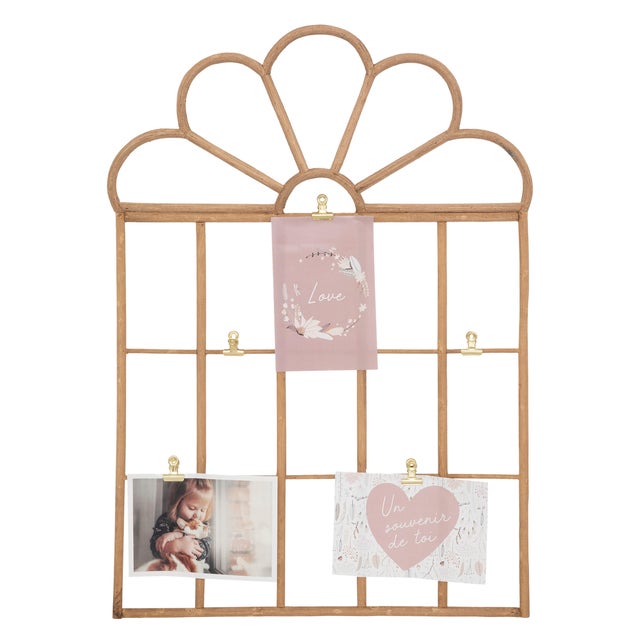 Cadre photo multiple Colette beige, Enfant H.56.8 x l.1.4 cm