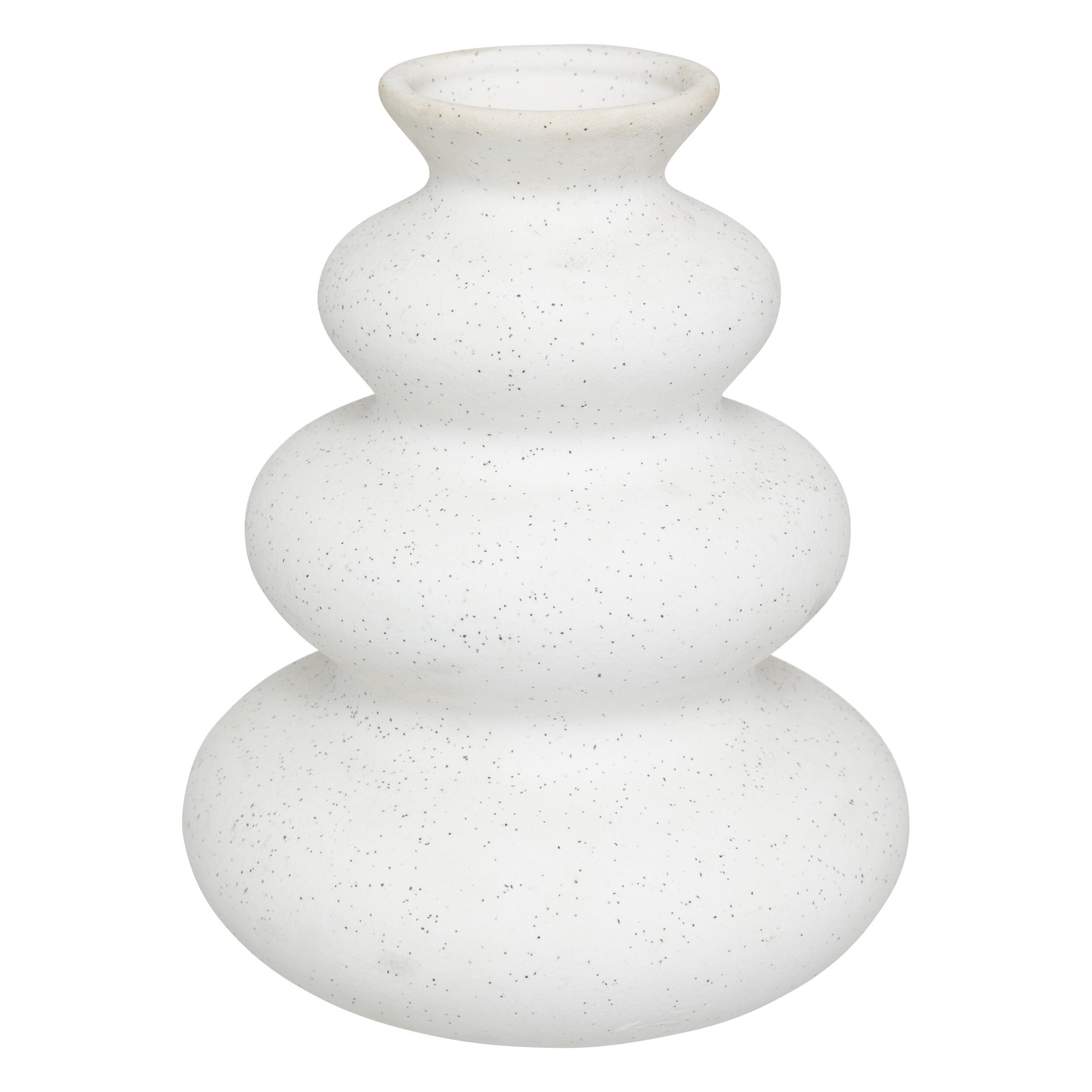 Vase en céramique, sable H.20 - 2