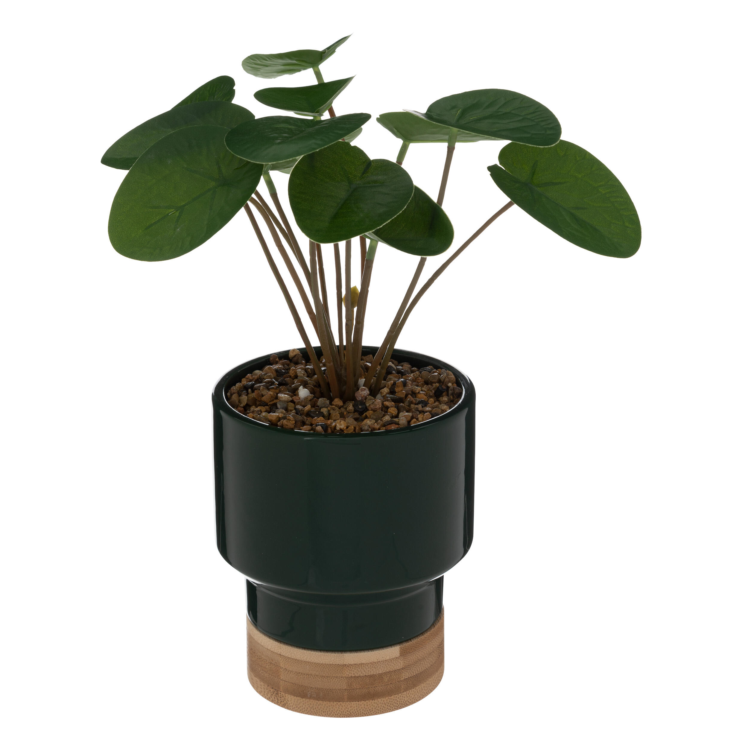 Plante pot céramique, vert l.10.30XH.26 - 2