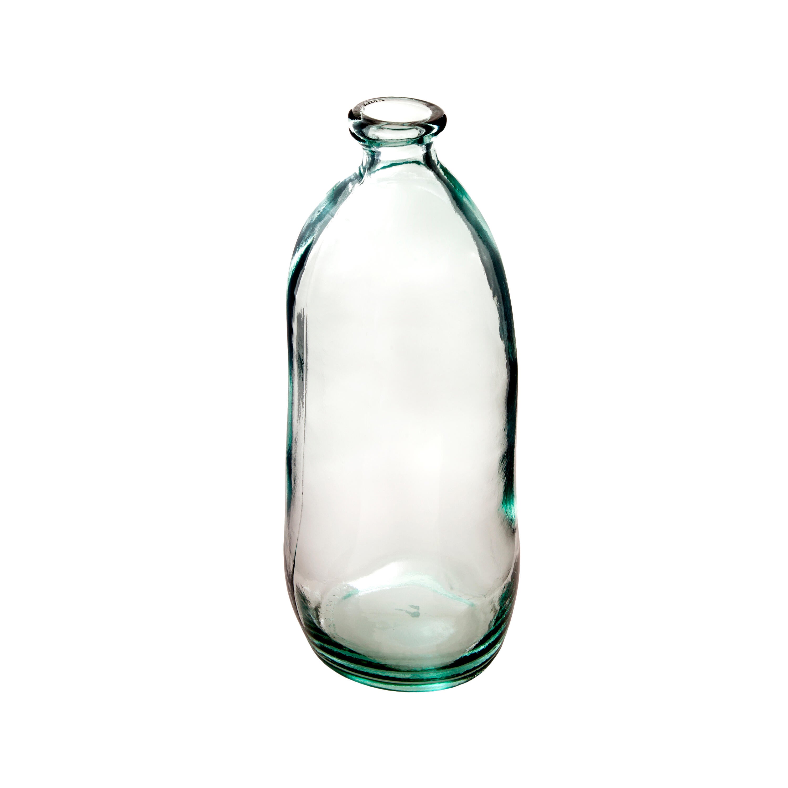 Vase bouteille en verre, transparent H.51 - 2