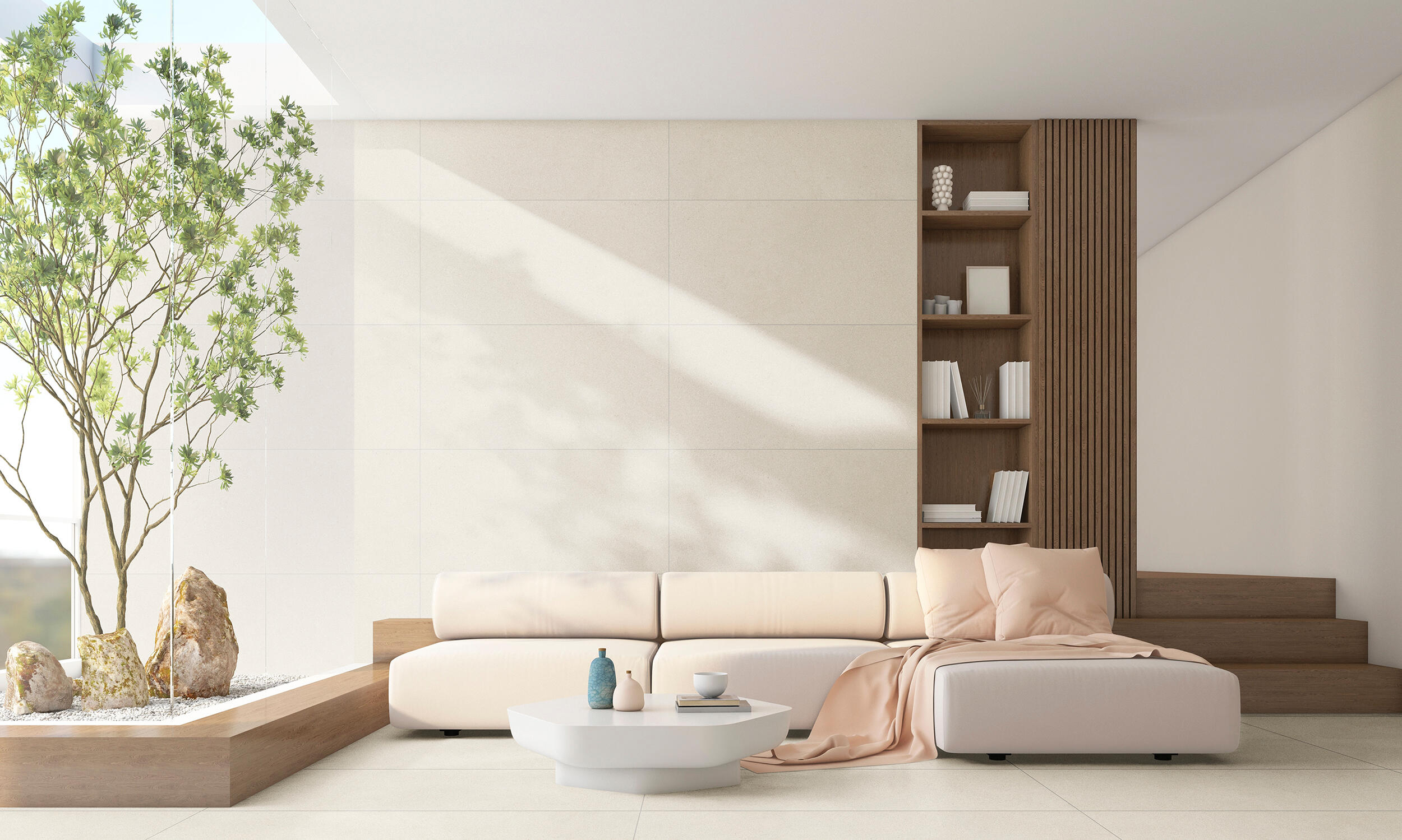 Suelo/azulejo porcelánico ng suspiro efecto piedra blanco 60x120 cm c1