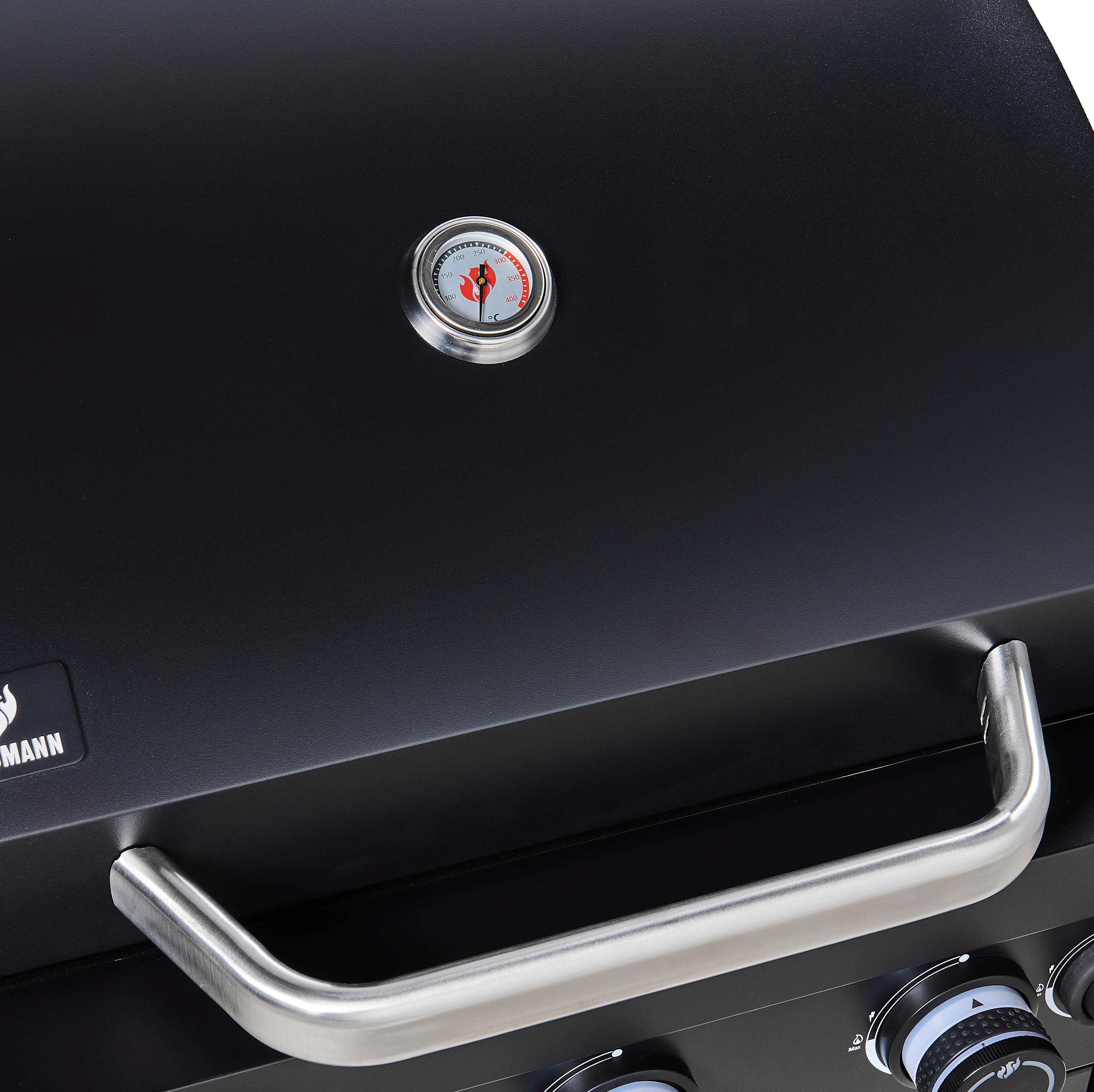 Grill gazowy 12 kW HERON COOK 3+1 płyta żeliwna + reduktor  + pokrowiec + mutlitool LANDMANN - 10
