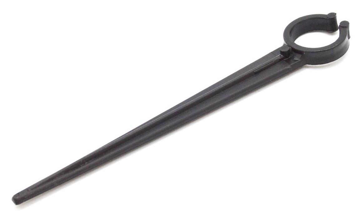 Estaca para tubería de riego por goteo ø 16 mm saneaplast blíster de 10 unidades
