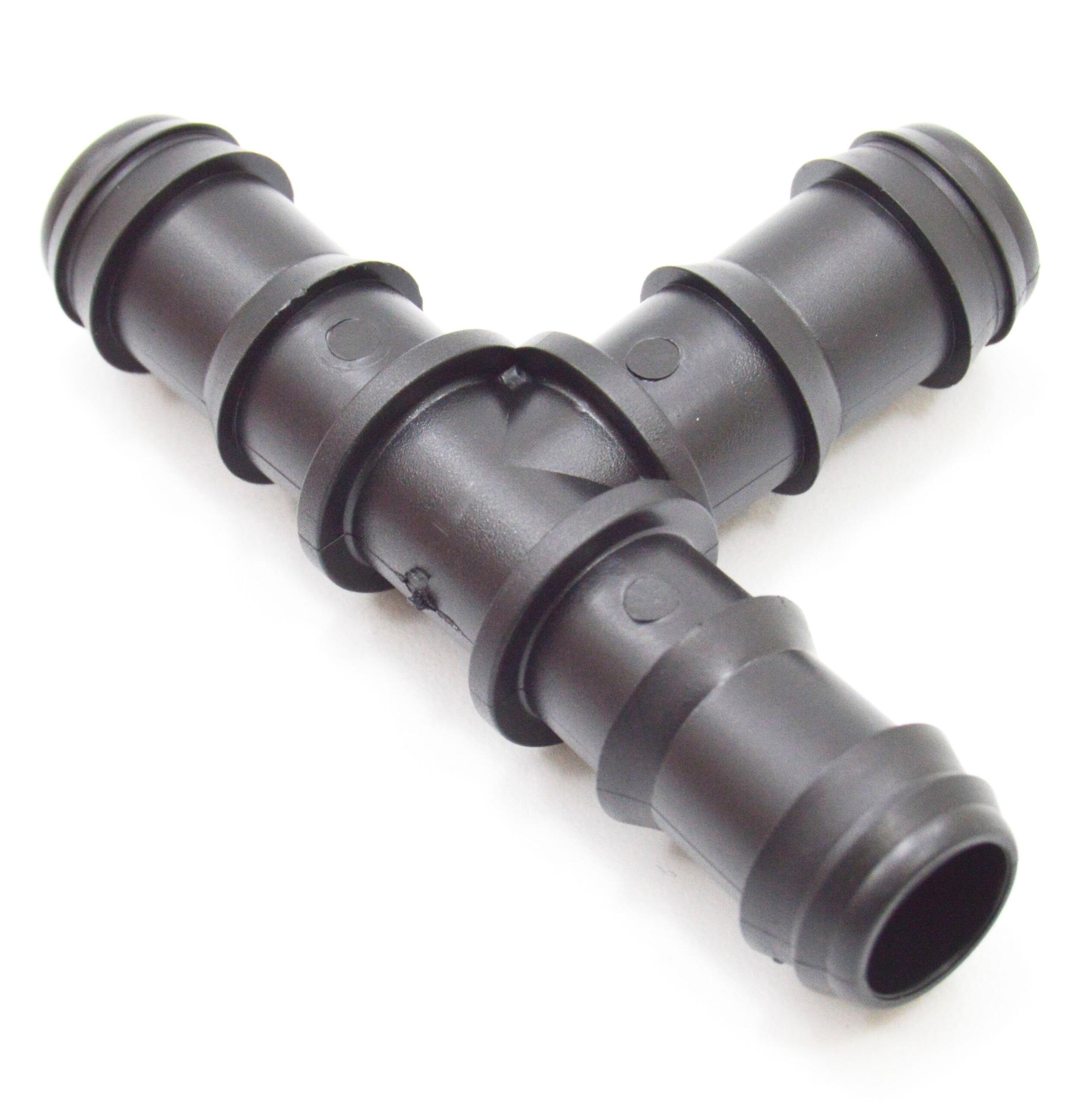 Conector T para riego por goteo Ø 16 mm SANEAPLAST en blister de 10 unidades - 2