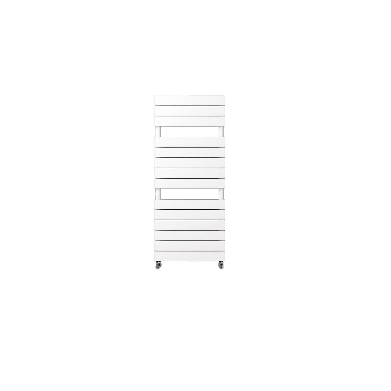 Radiador toallero de agua cicsa plain doble 118x50 color blanco