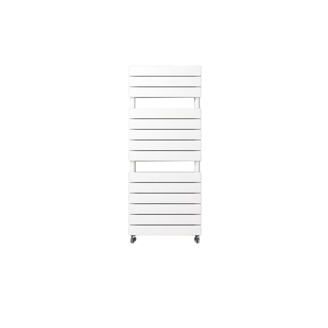 Radiador toallero de agua cicsa plain simple 118x50 color blanco