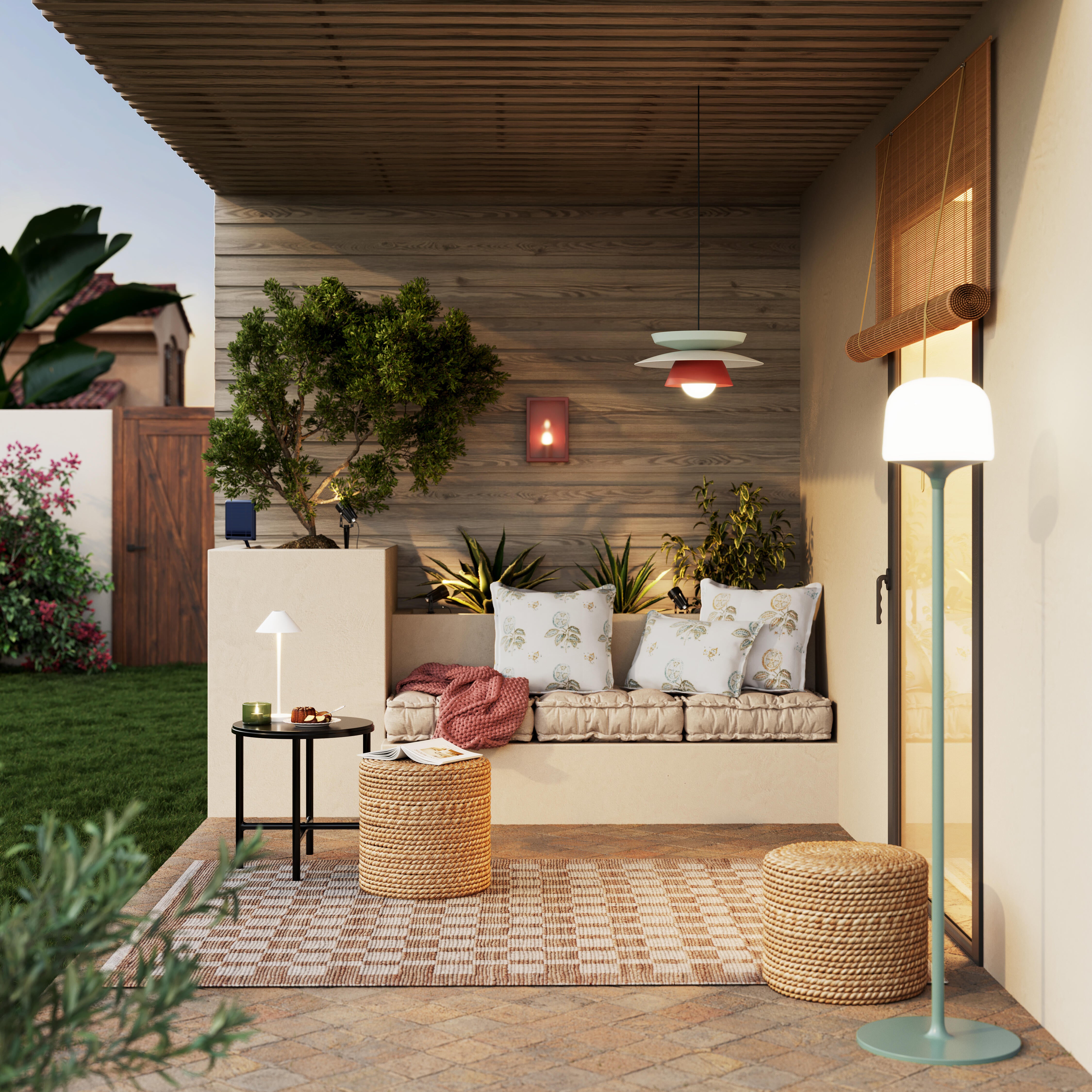 Tapete Checks 160X230cm nature Inspire - 2