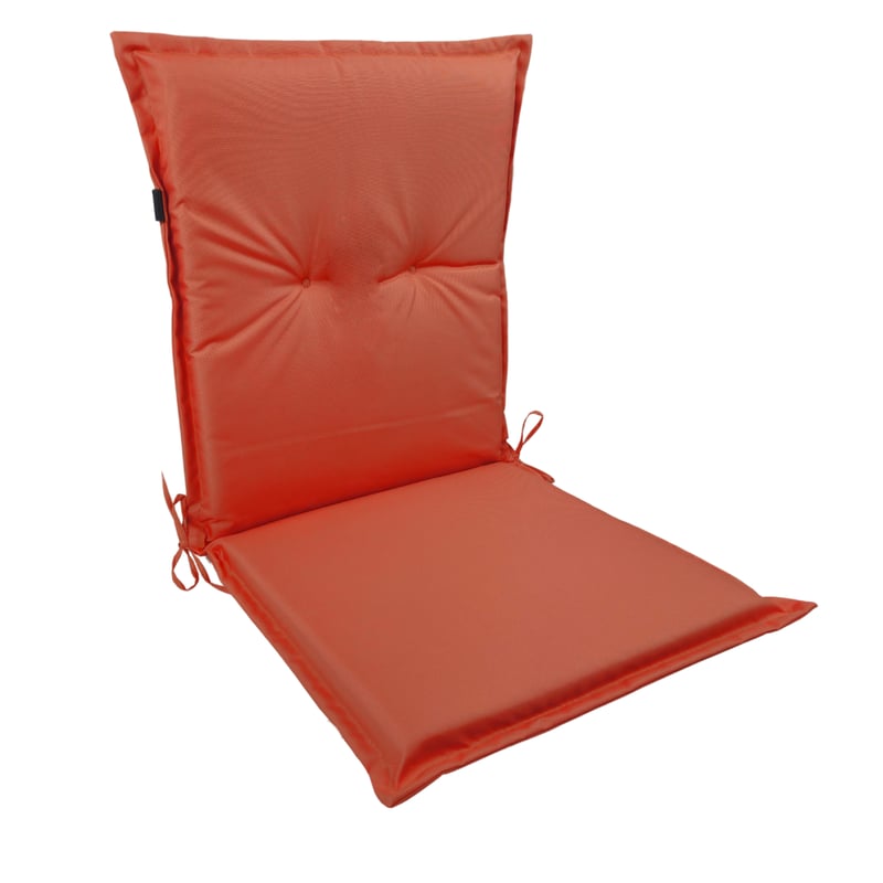 Poduszka ogrodowa na fotel/krzesło 50x100x5.5cm pomarańczowa Vog