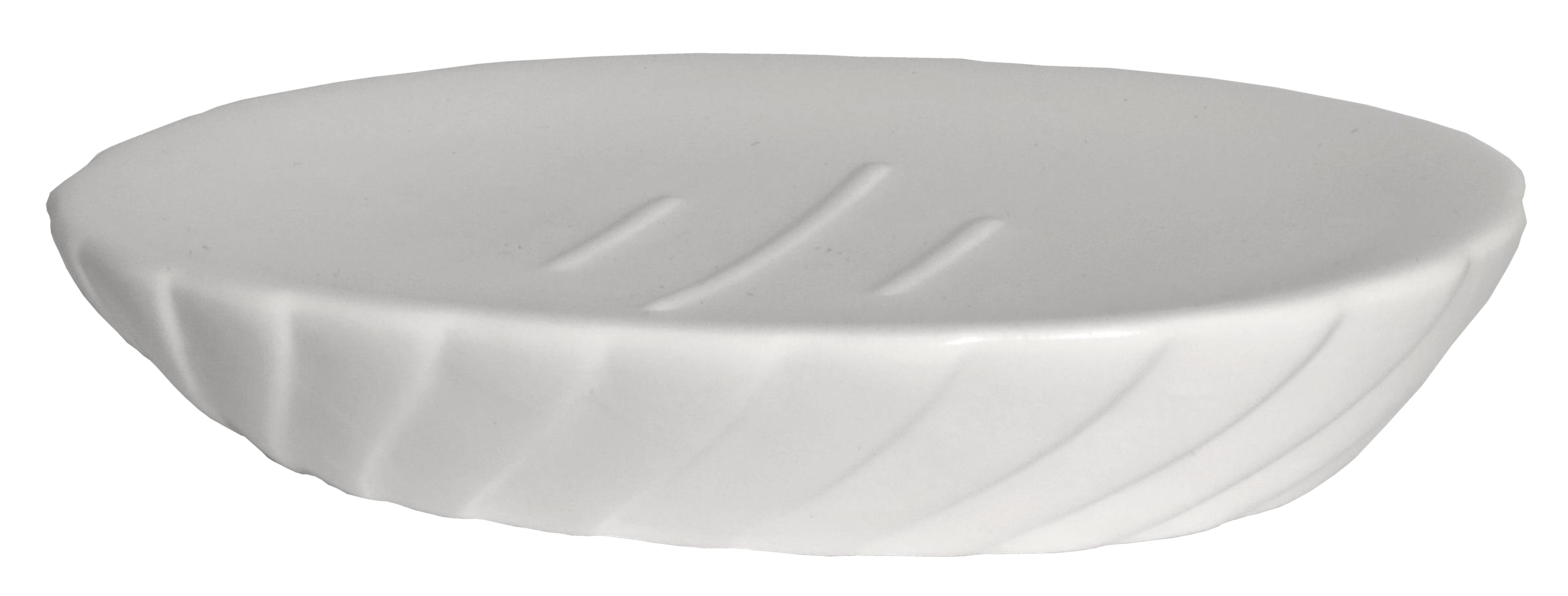 Mydelniczka ceramiczna Wave 14.5x9.8 cm biała BA-DE