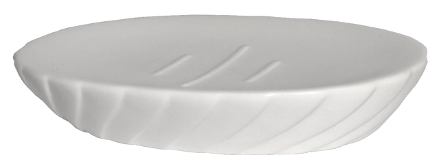 Mydelniczka ceramiczna Wave 14.5x9.8 cm biała BA-DE
