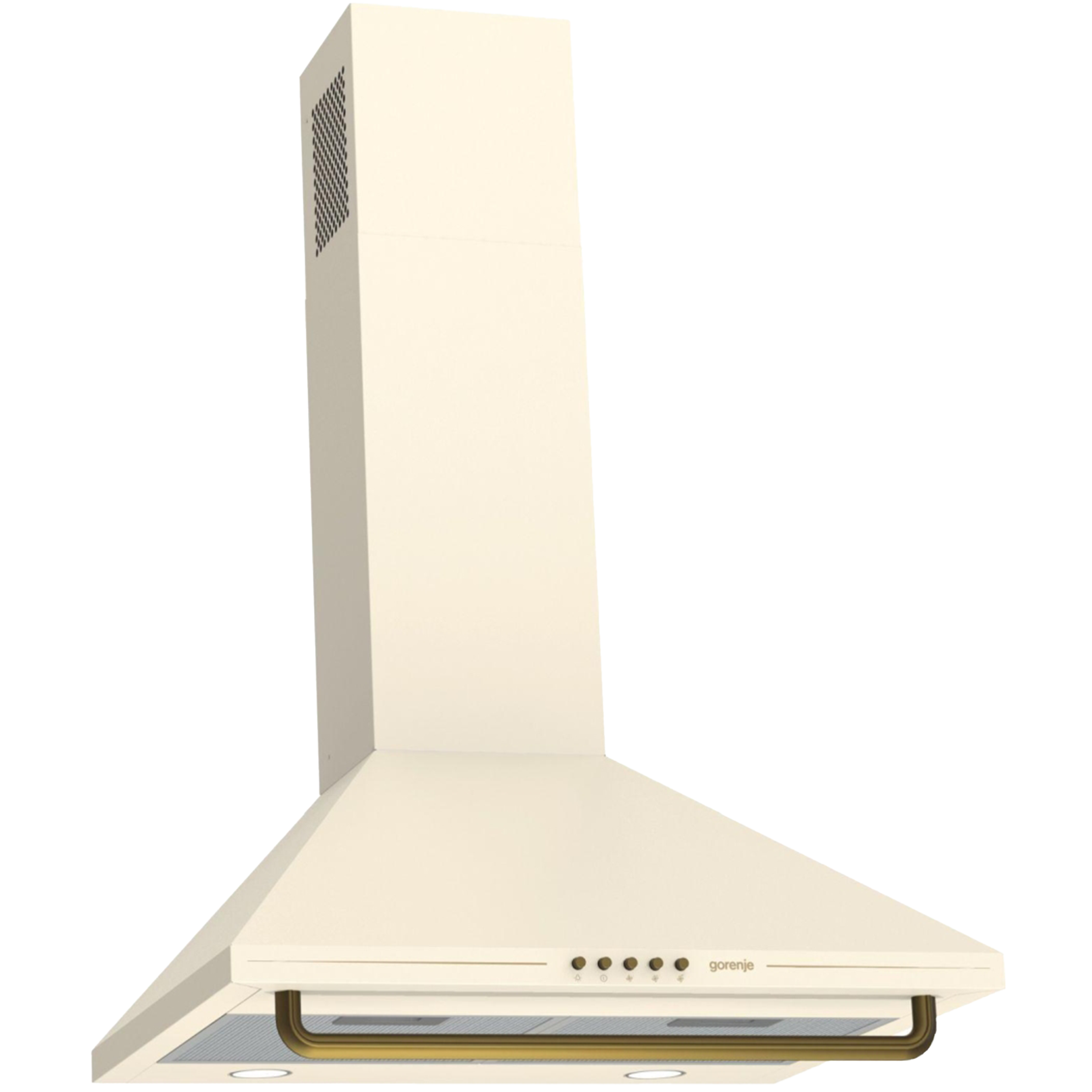 Okap kominowy WHC63CLI beżowy 60 cm Gorenje