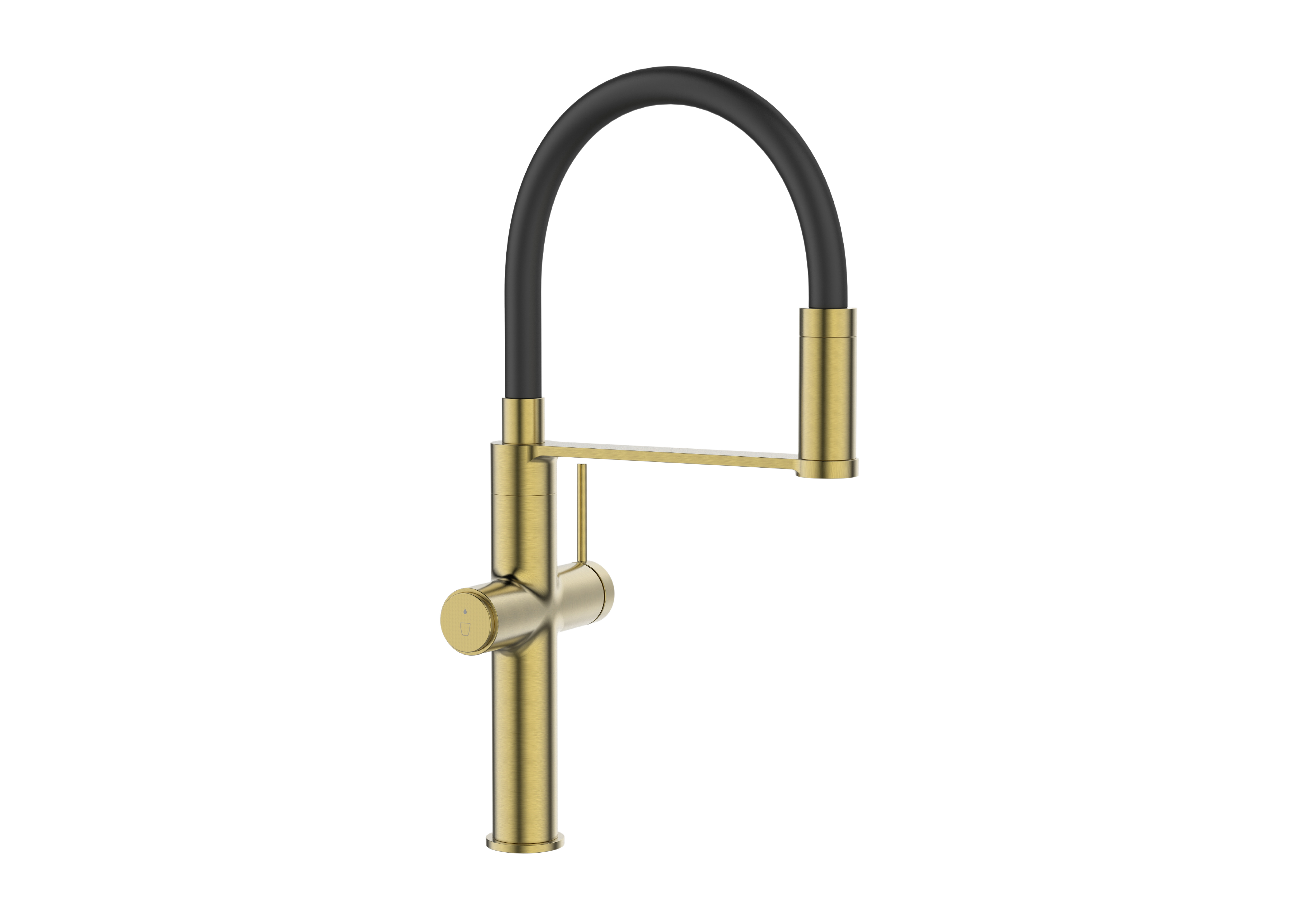 Bateria kuchenna z filtrem Astros złoto szczotkowane Invena