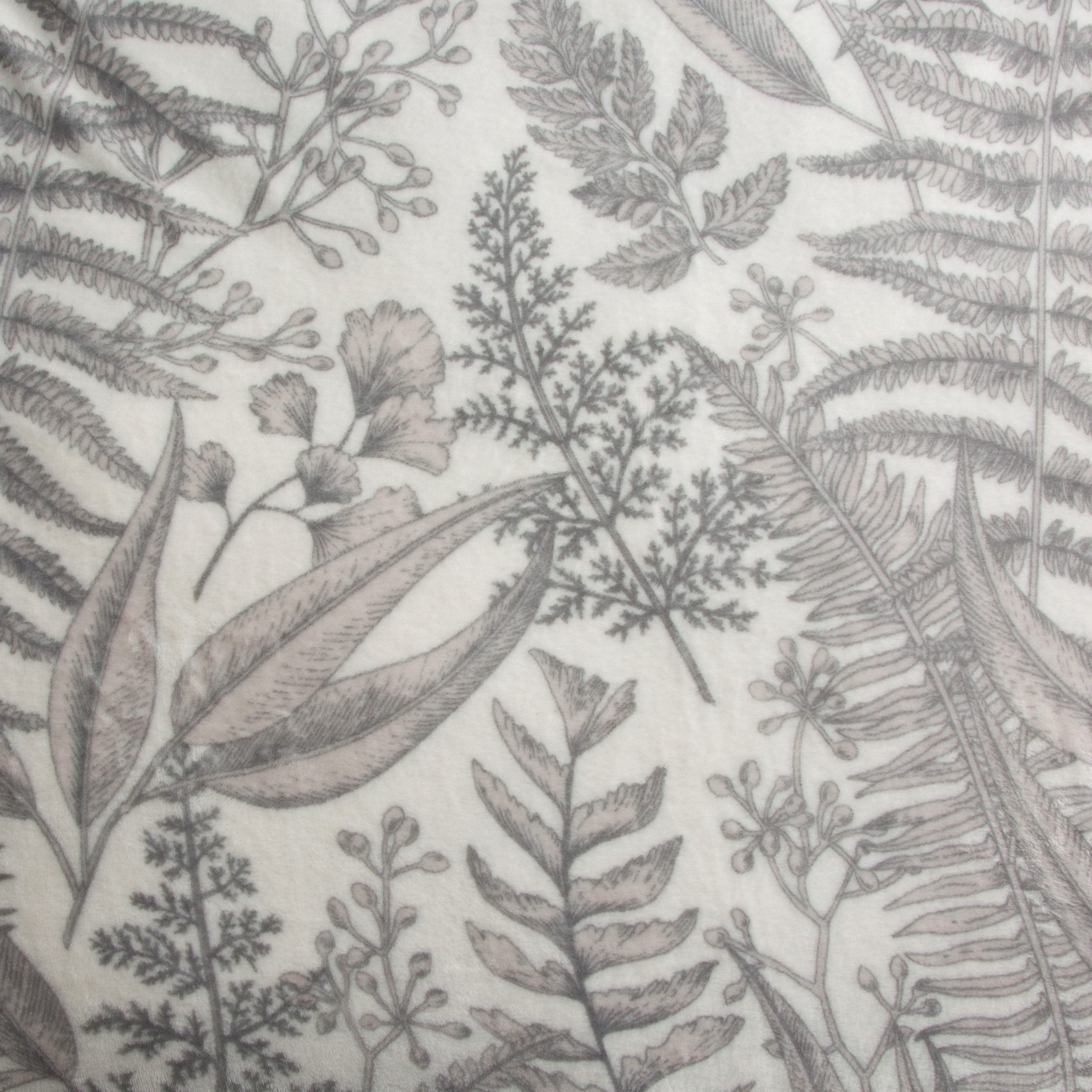 Koc Luna Botanic biało-beżowy 150 x 200 cm - 8
