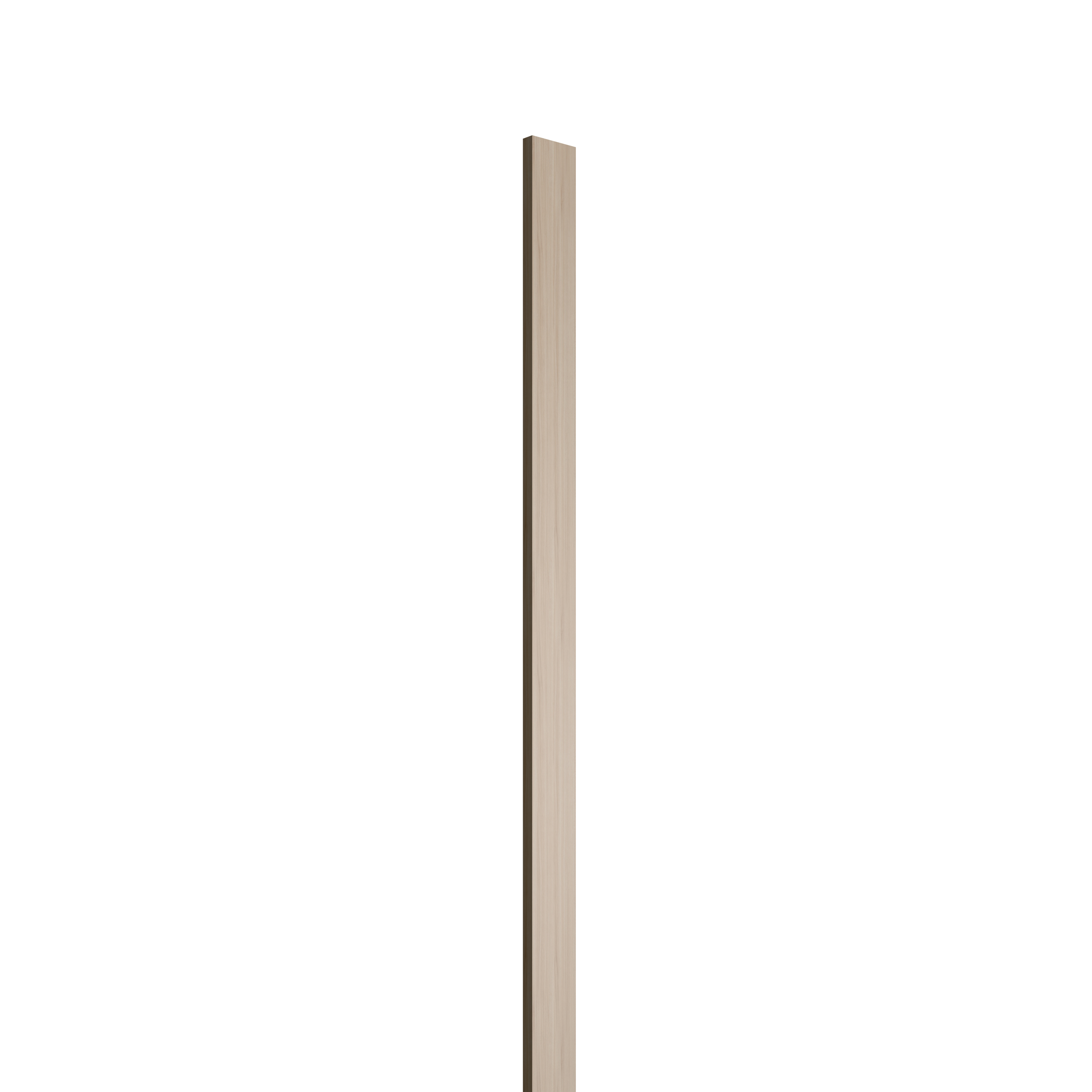 Panele ścienne modułowe pełne startowe 265x27x10 cm Dąb Biszkopt MDF