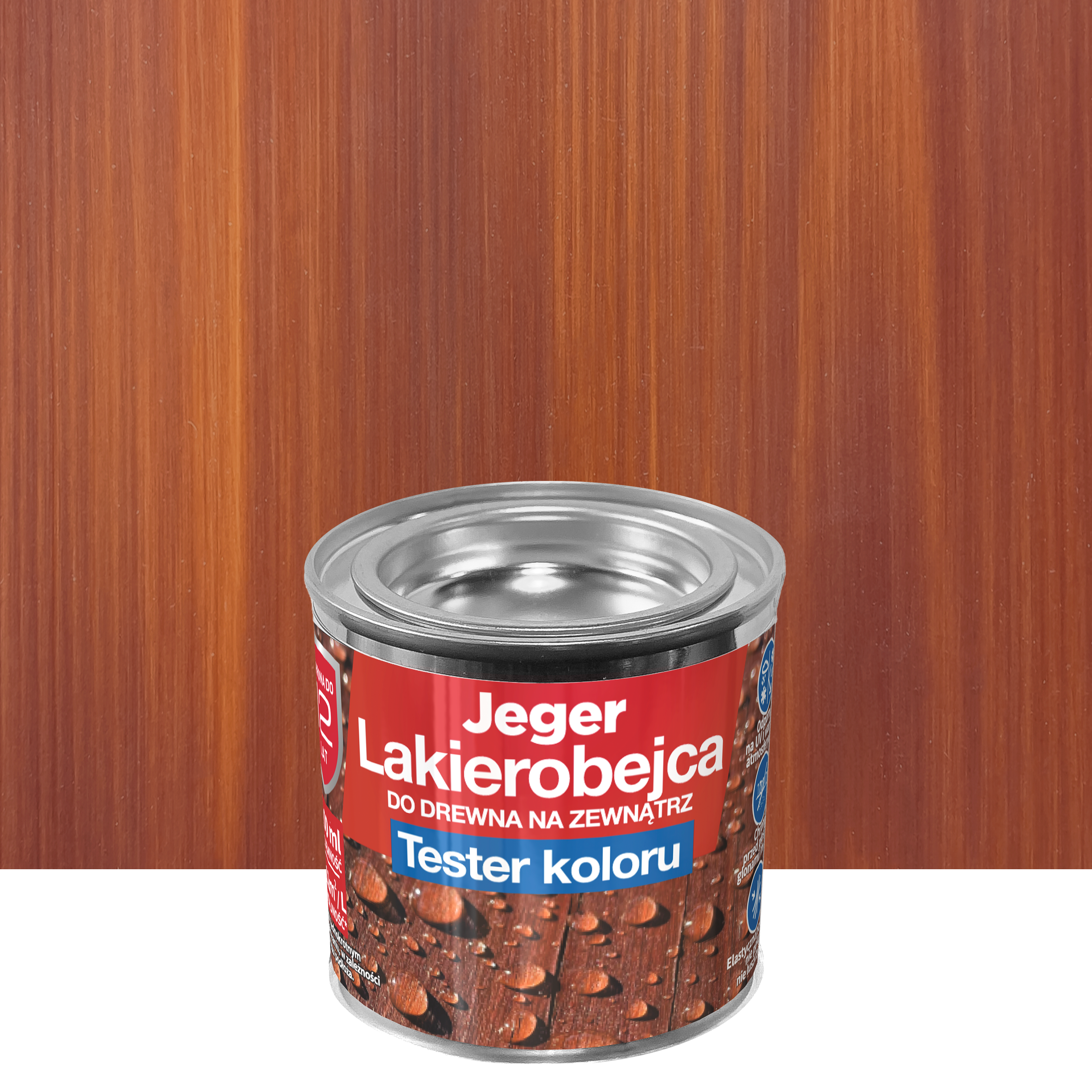 Lakierobejca tester koloru Tek 100 ml Jeger