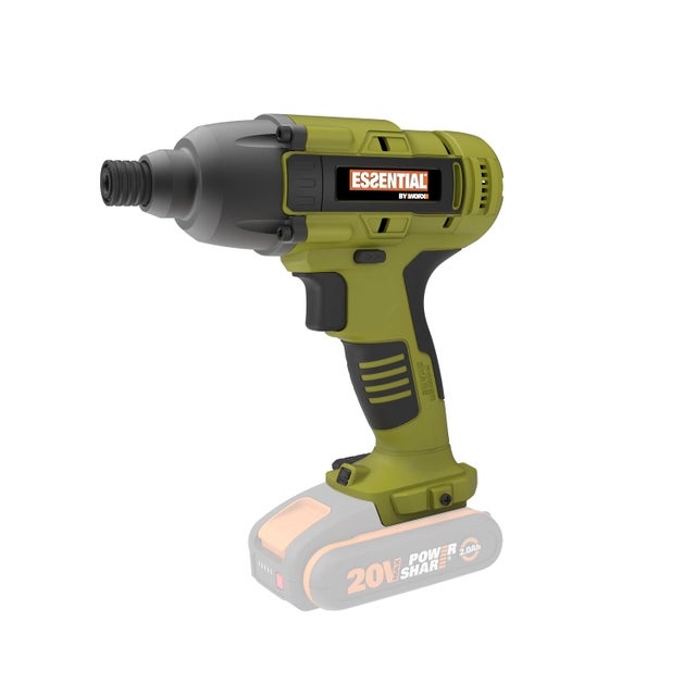 Visseuse à chocs sans fil 20V ESSENTIAL BY WORX Es282.9, 170 Nm, sans batterie