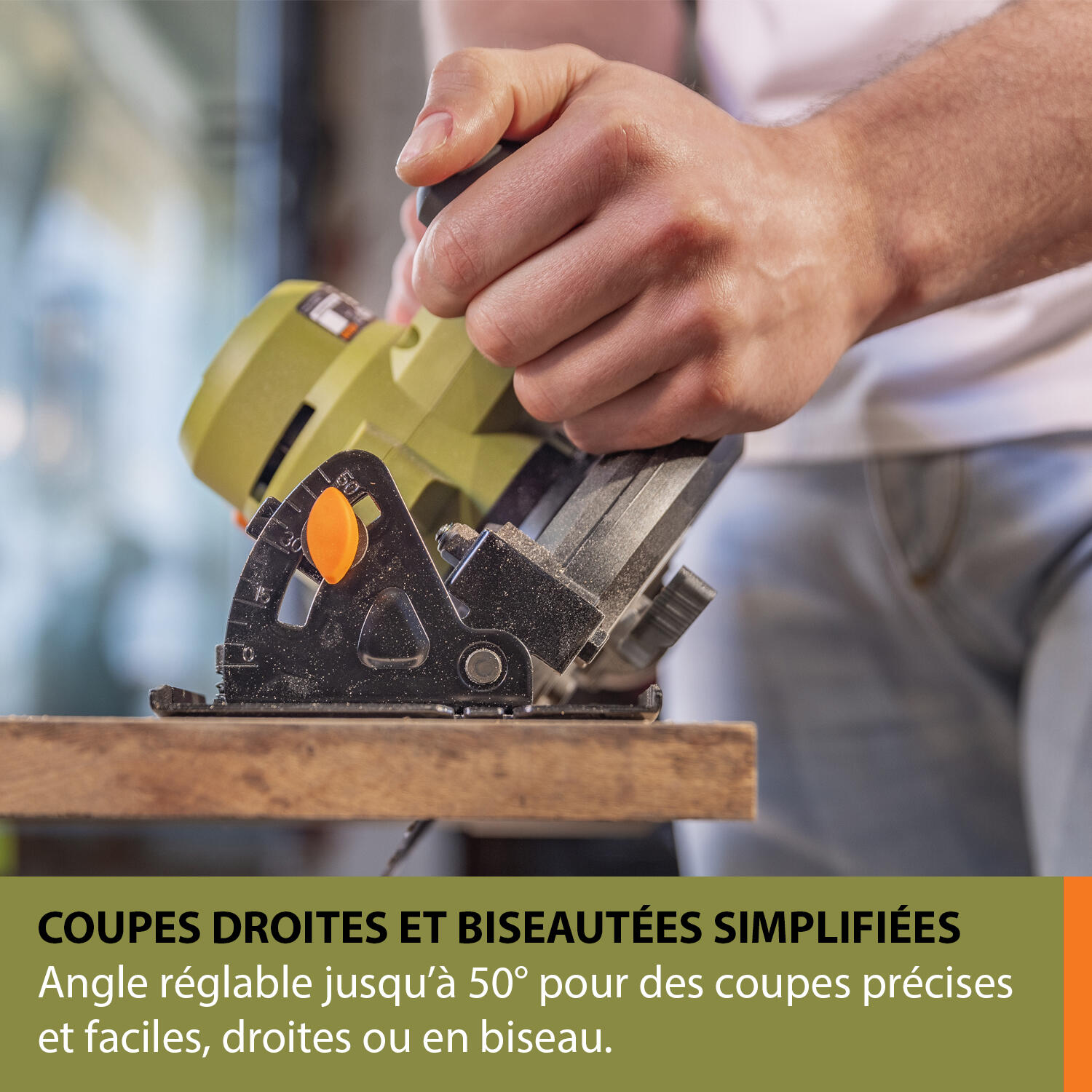 Scie circulaire circulaire sans fil 20V ESSENTIAL BY WORX ES535 + 1 batterie 4Ah - 3