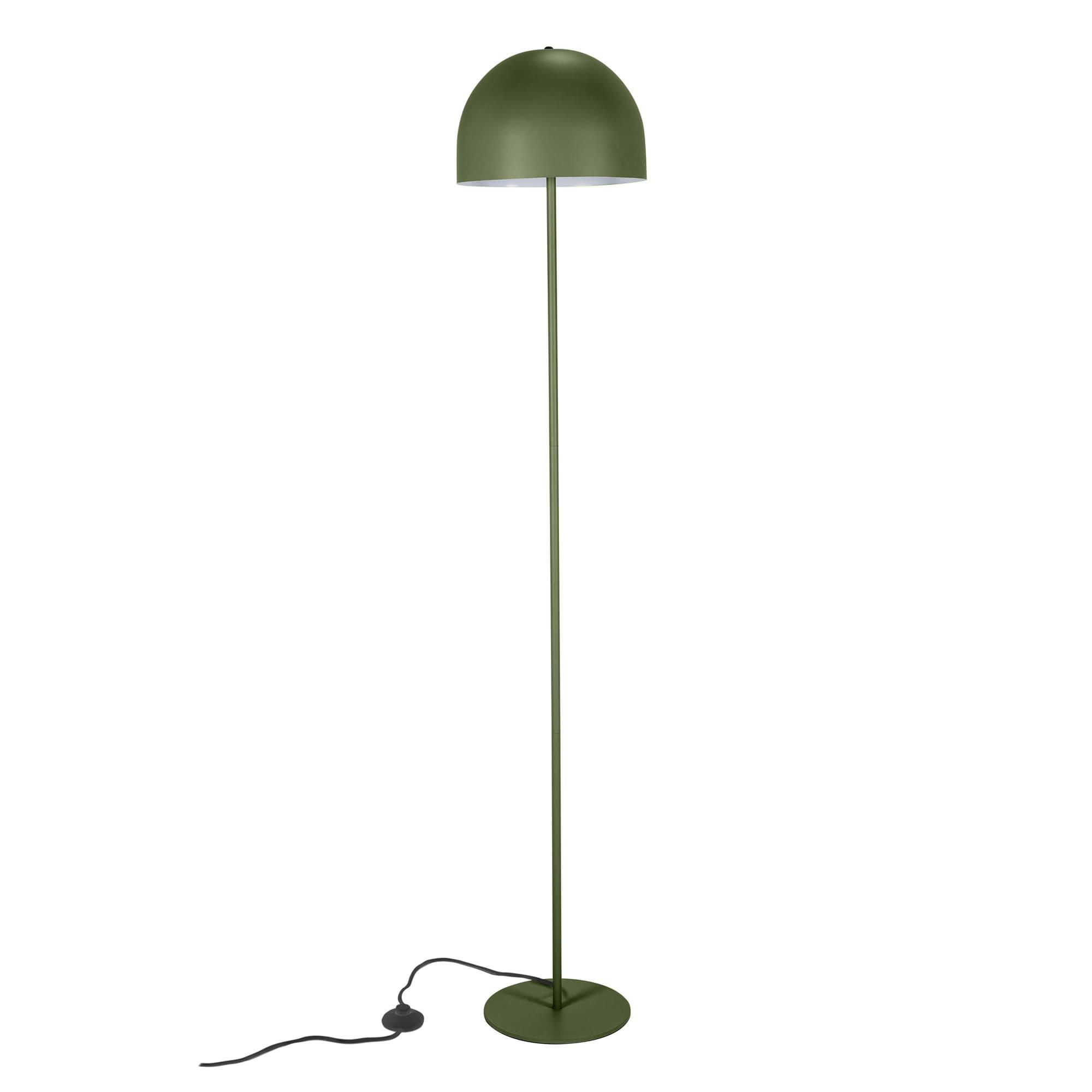 Lampadaire Fres, acier, vert,  H.160 cm, E27 - 2