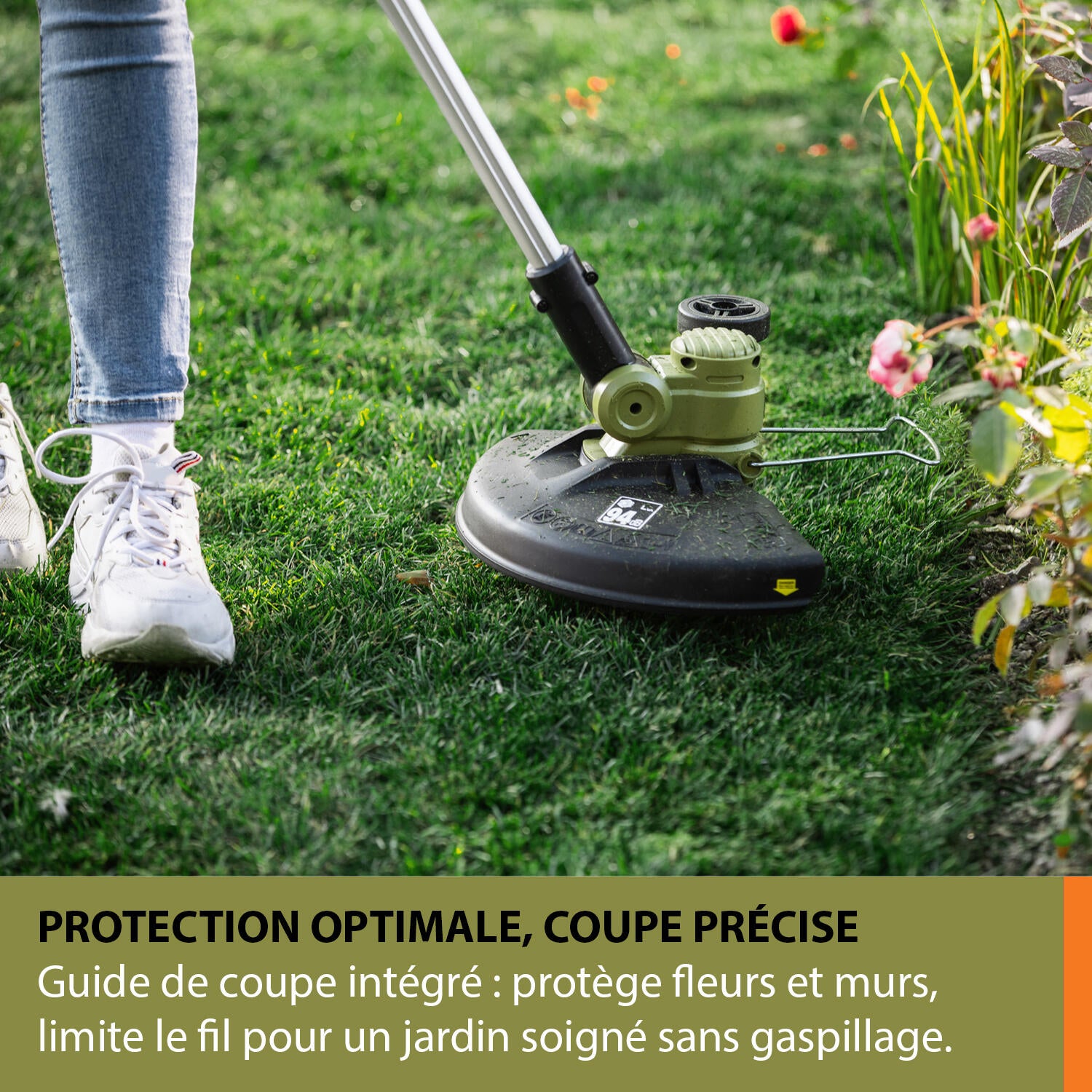 Coupe-bordure sur batterie 20V ESSENTIAL BY WORX EJ161E.9, sans batterie - 5