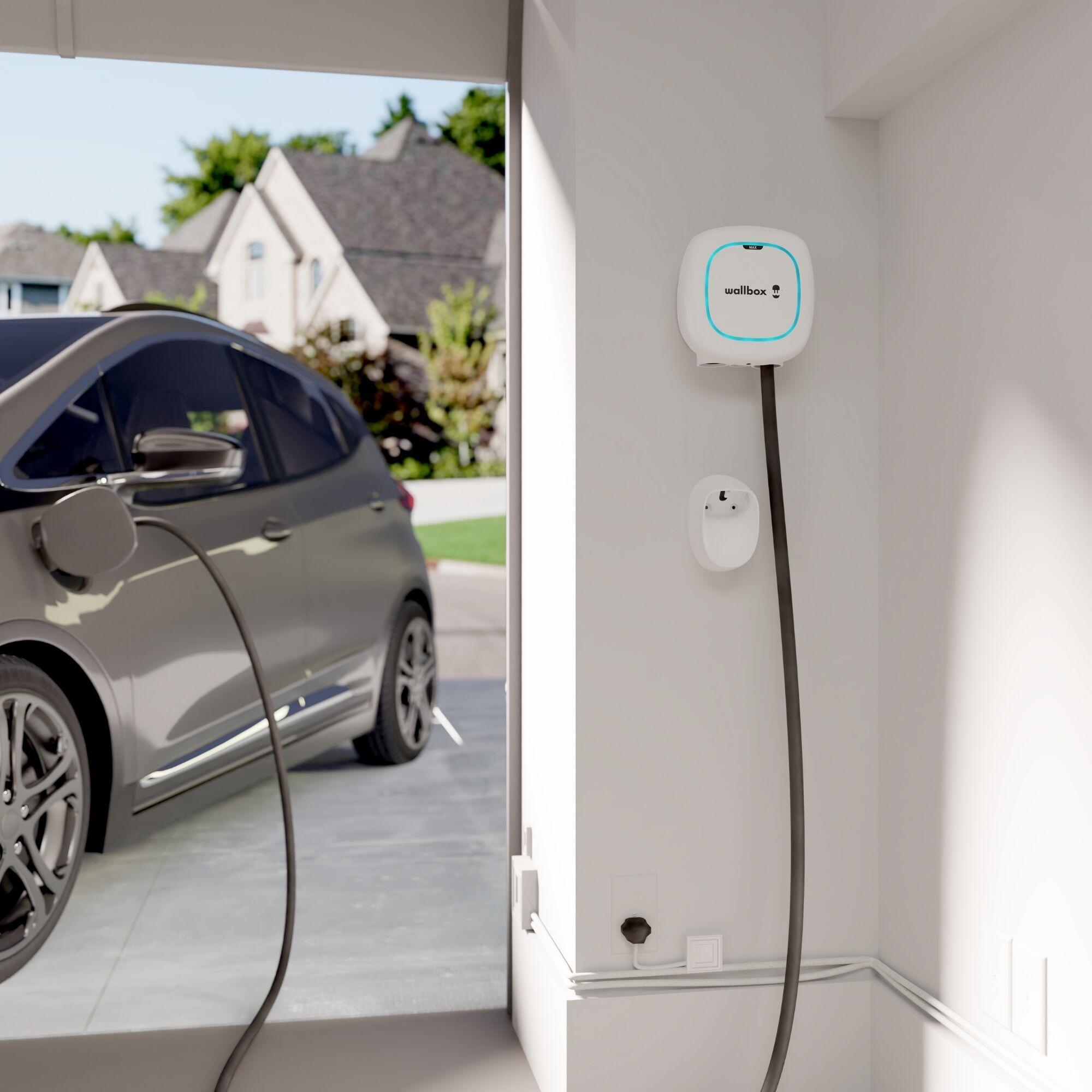 Carregador Veículo Elétrico WALLBOX PULSAR+ 7,4KW-MF-5M Branco - 3