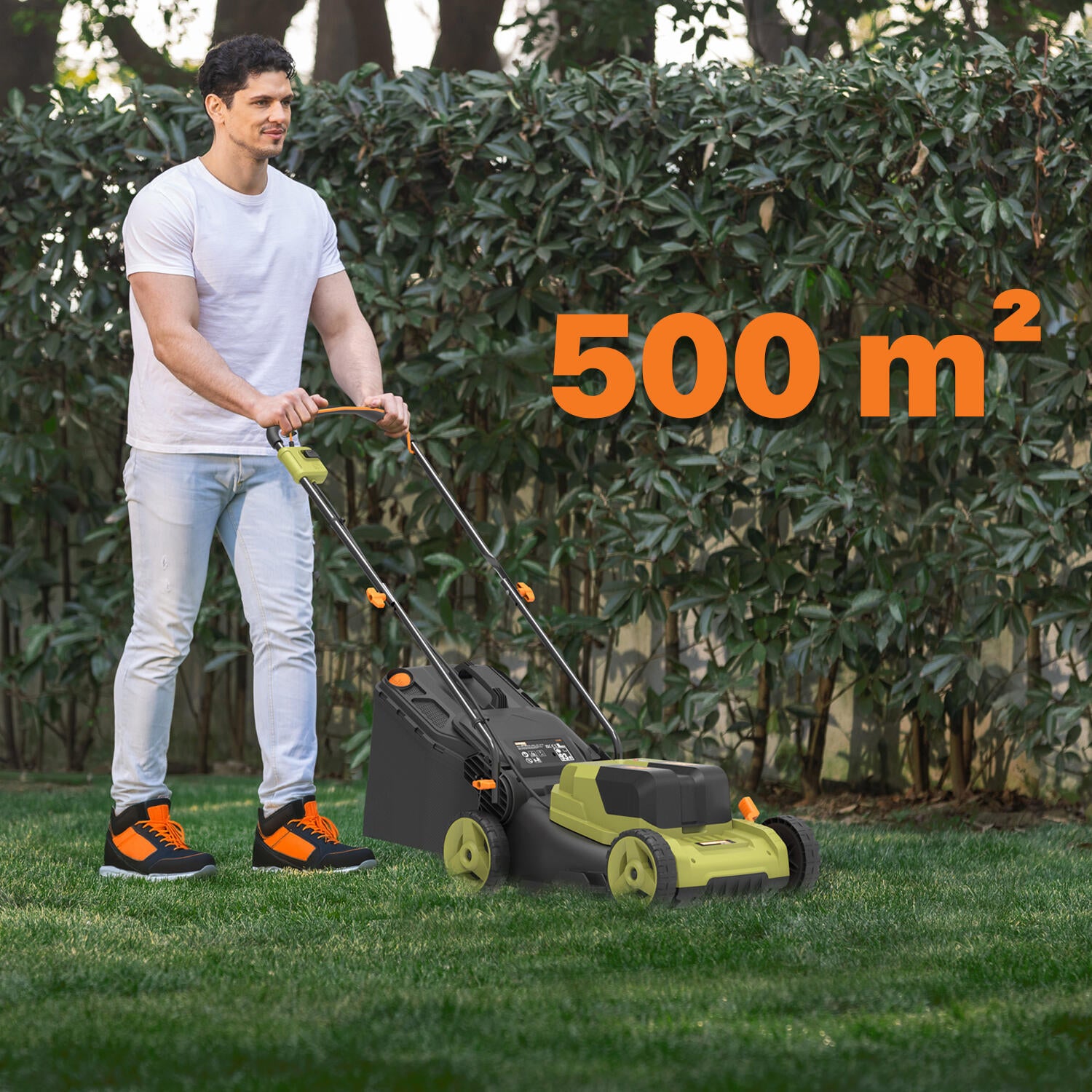 Puissance et autonomie optimales pour les jardins jusqu’à 500 m² - 1