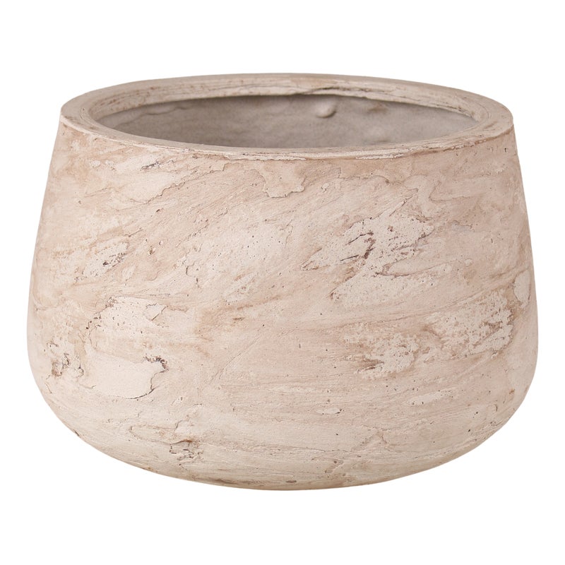 Donica z poliresynu Revo śr.51 cm biała Cermax