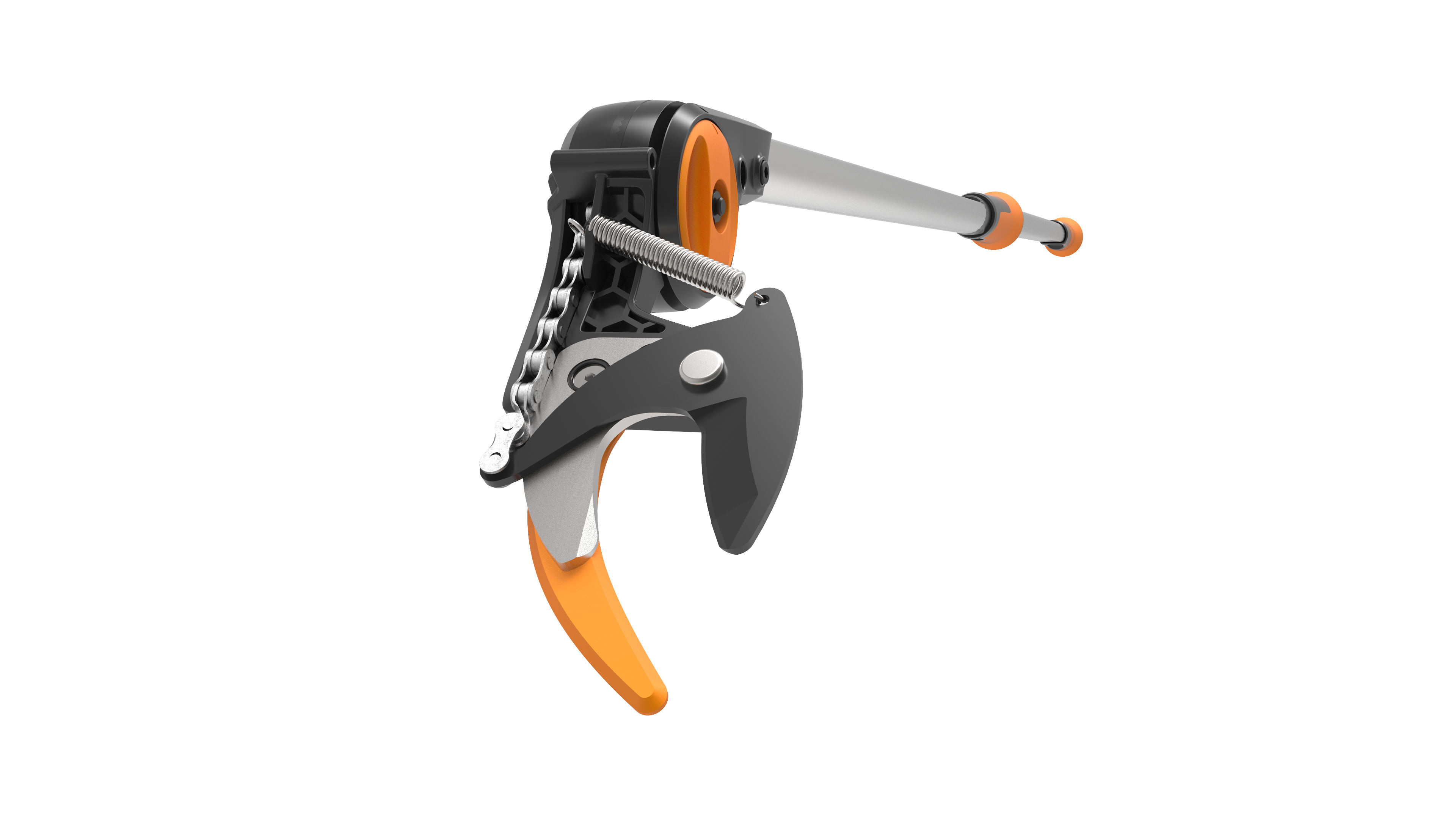 Sekator nożycowy żyrafa Fiskars UPX82 na wysięgniku - 8