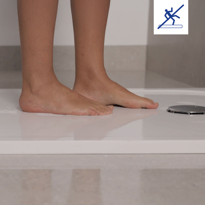 Base de chuveiro antiderrapante Sensea para banheiro