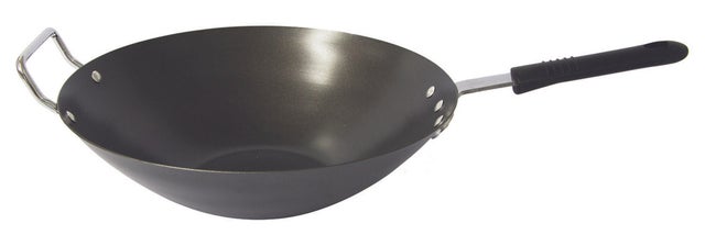 Wok de acero 33 cm de diámetro